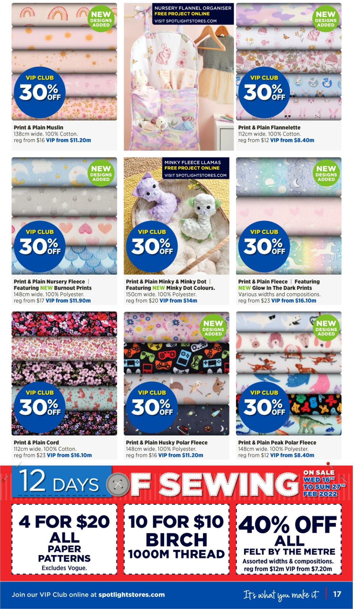 Spotlight Catalogues from 15 February