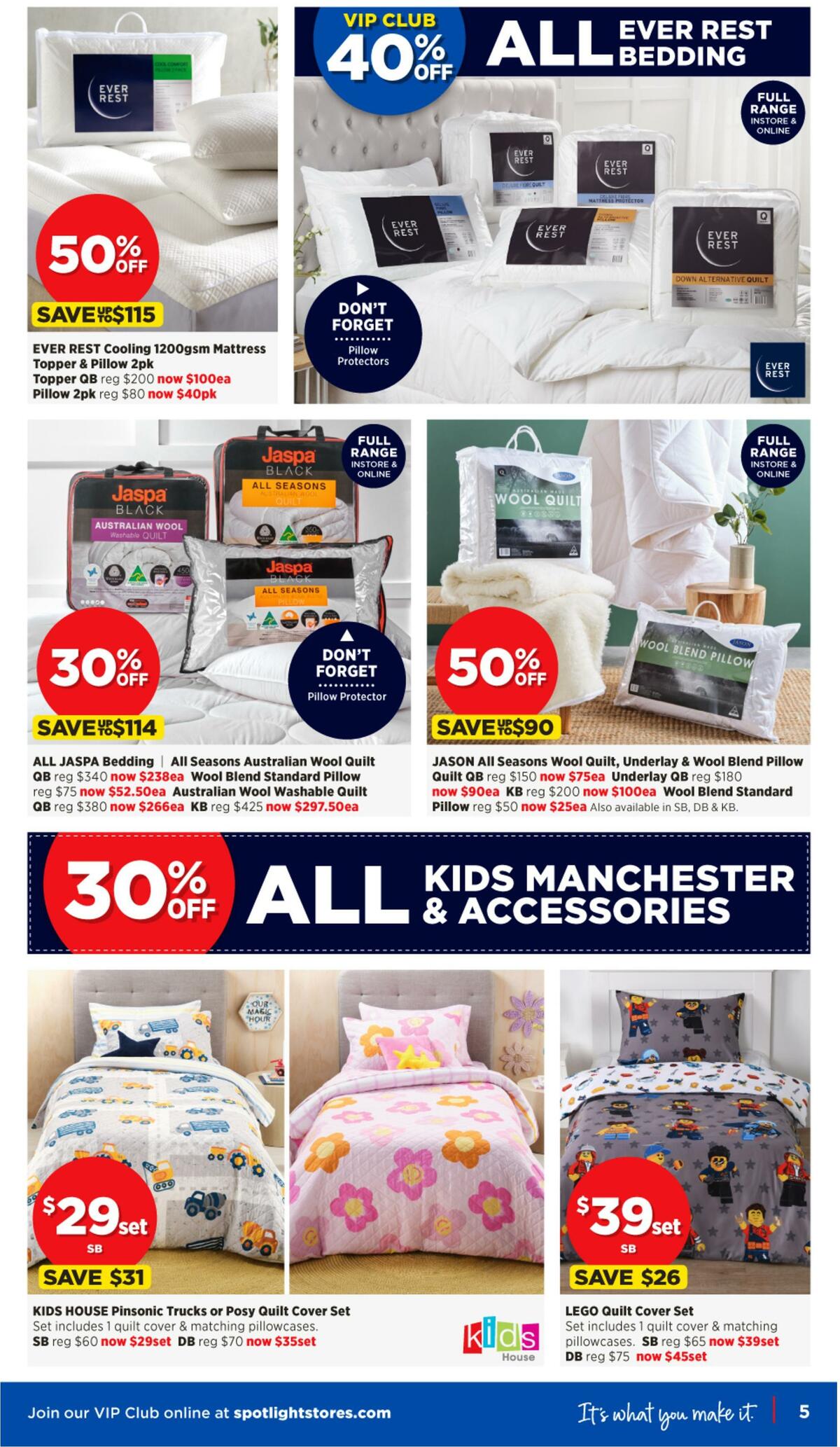 Spotlight Catalogues from 15 February