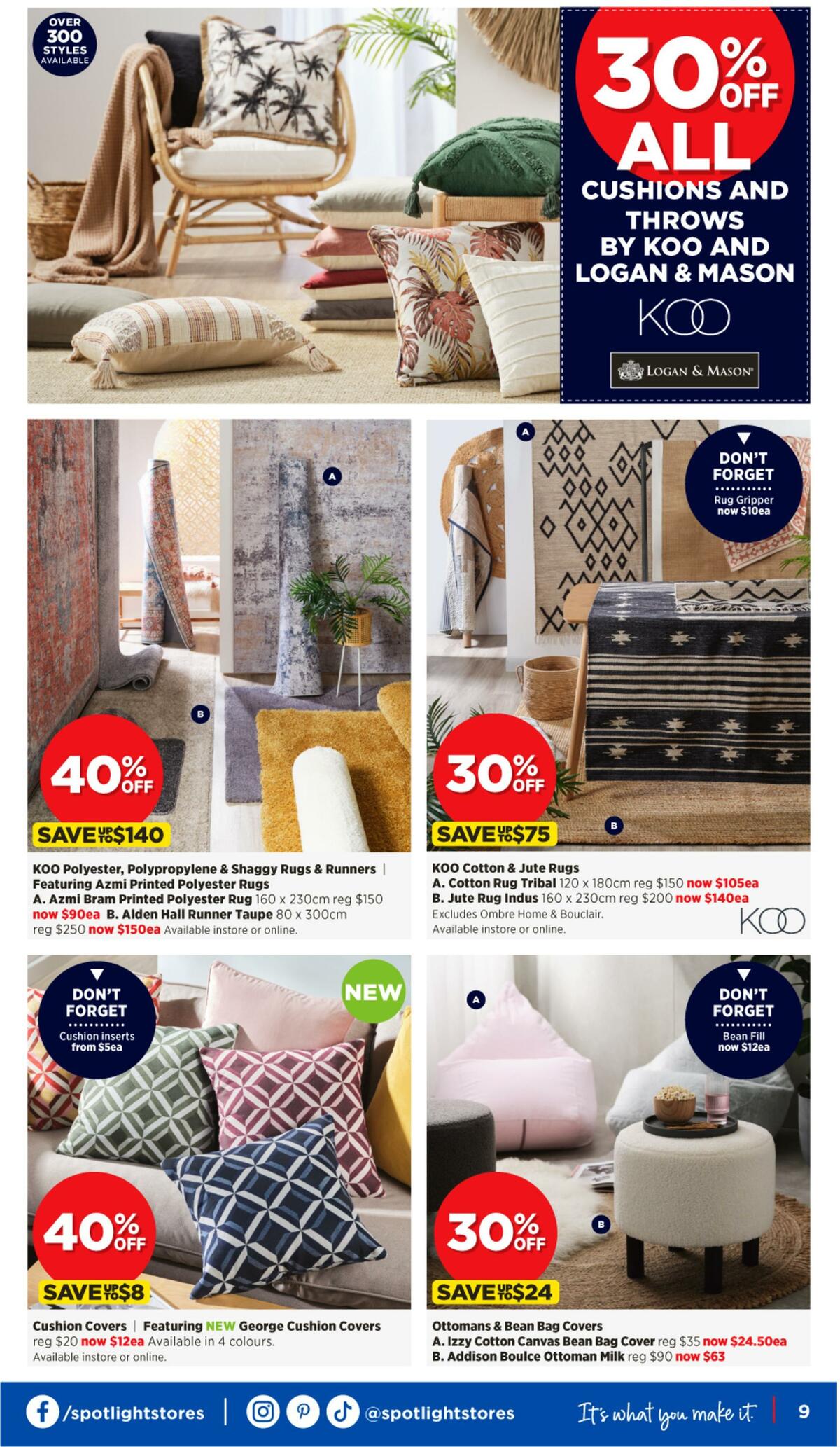 Spotlight Catalogues from 15 February