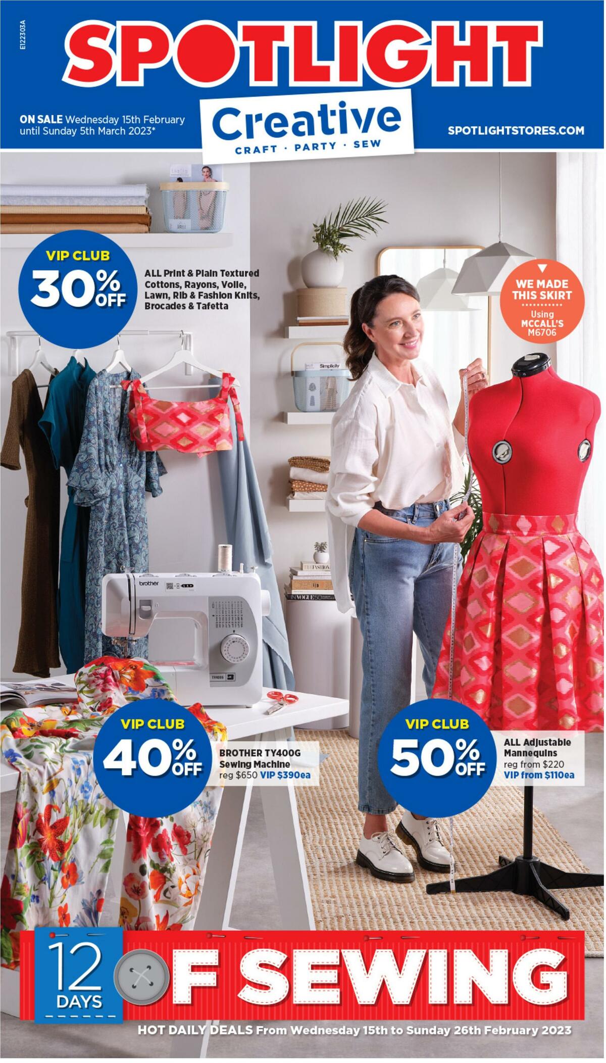 Spotlight VIP Creative Catalogues from 15 February