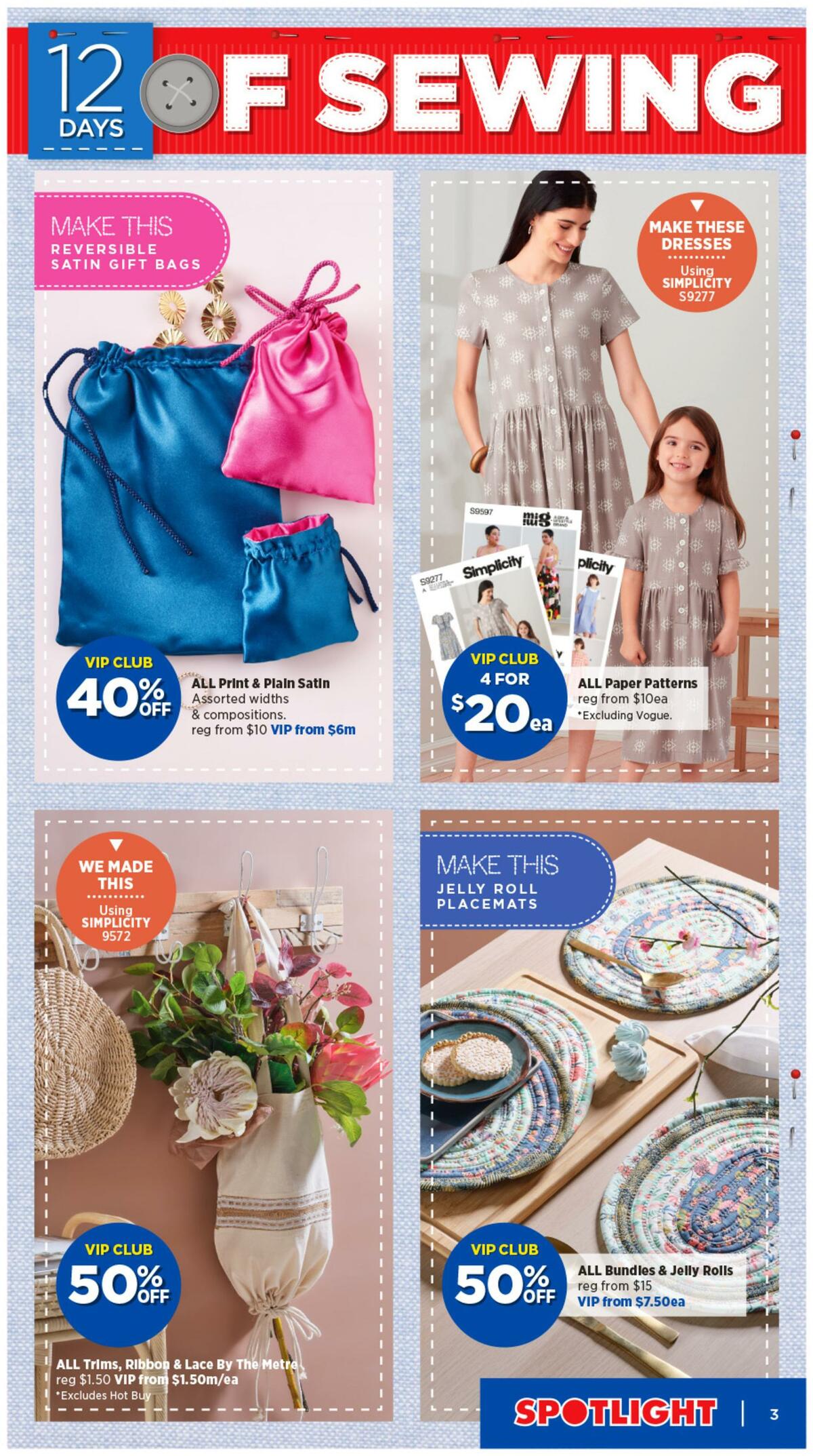 Spotlight VIP Creative Catalogues from 15 February