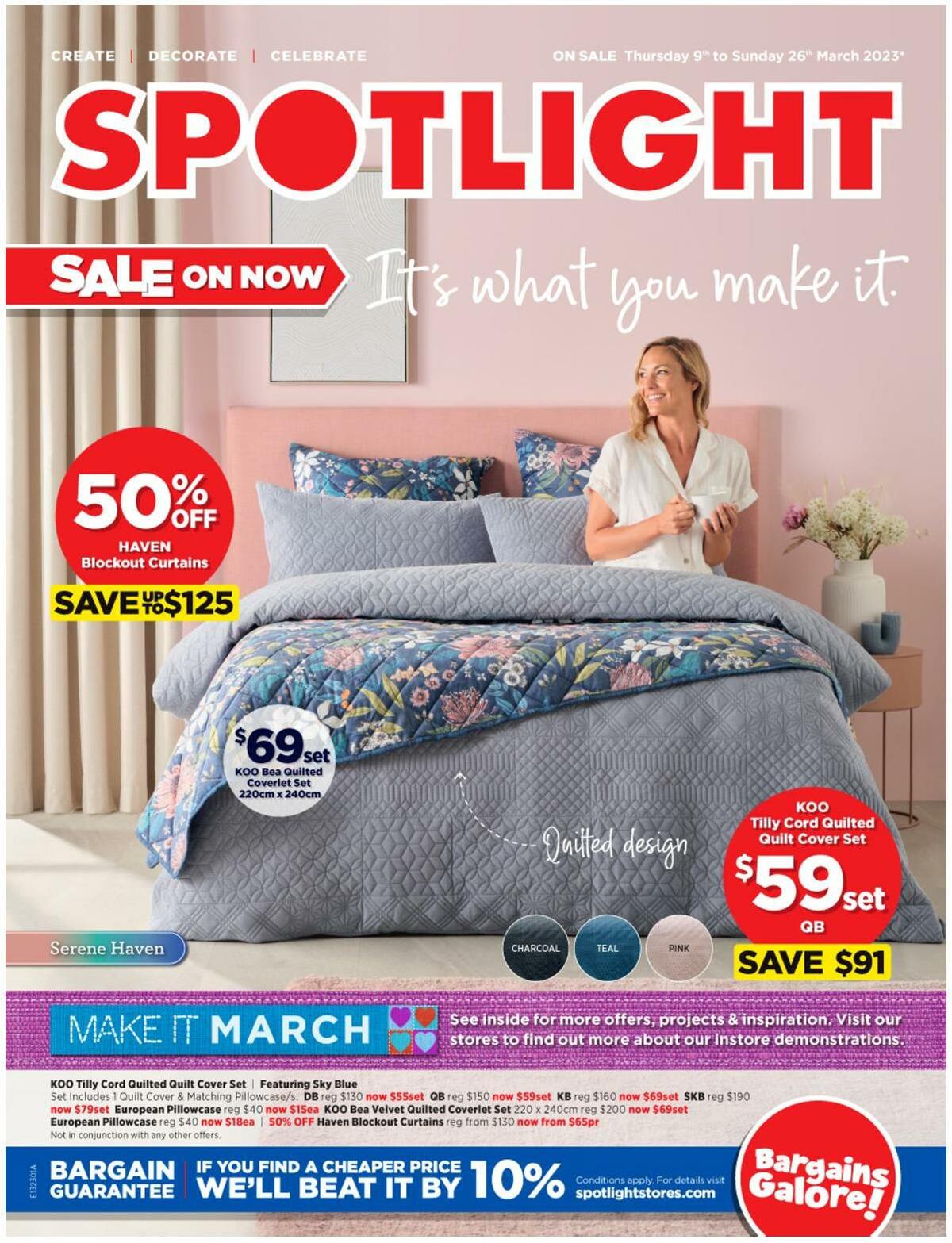 Spotlight Catalogues from 9 March
