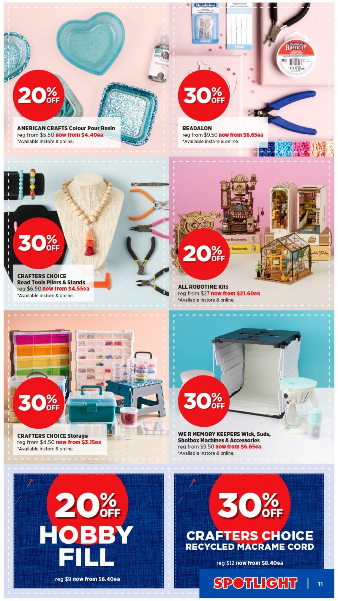 Spotlight VIP Creative Catalogues from 9 March