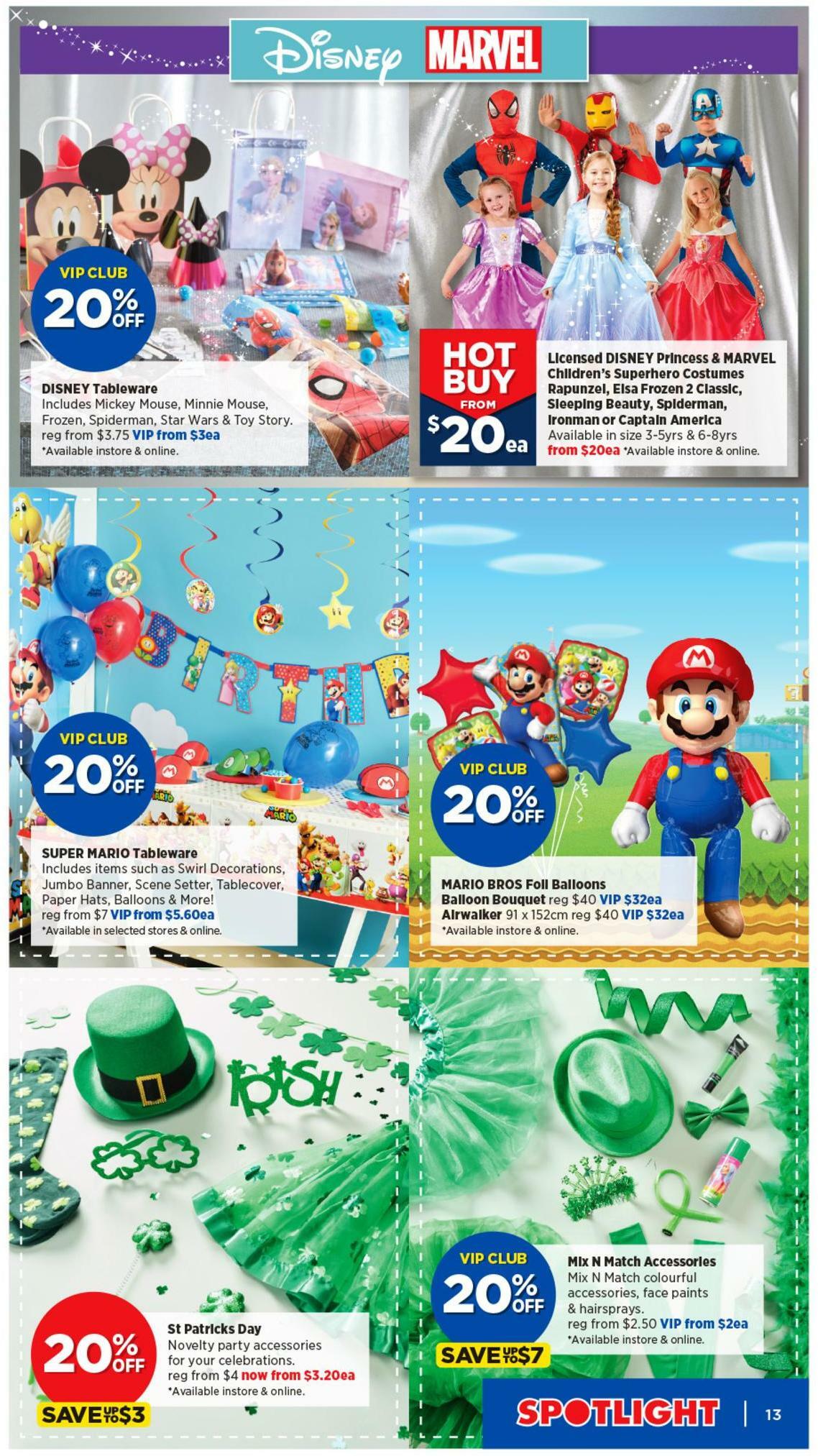 Spotlight VIP Creative Catalogues from 9 March