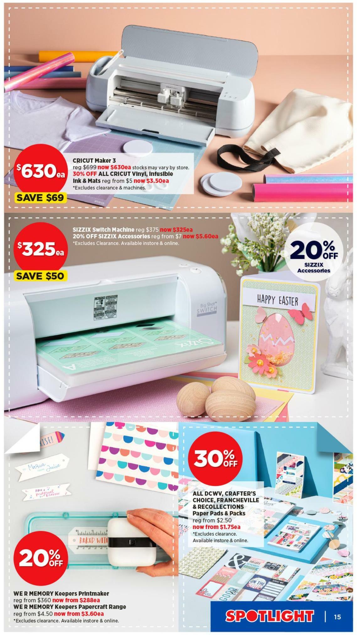 Spotlight VIP Creative Catalogues from 9 March