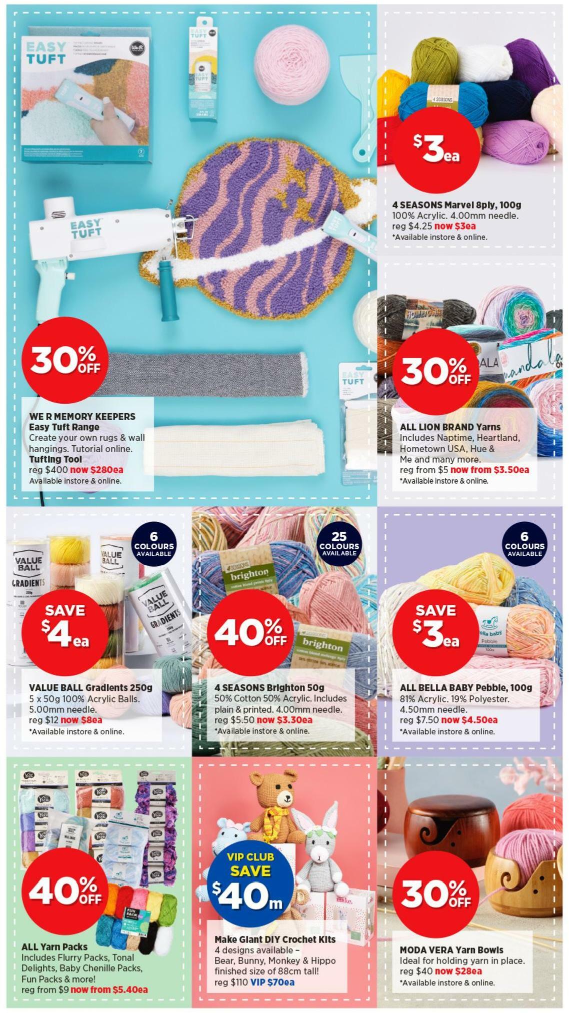 Spotlight VIP Creative Catalogues from 9 March