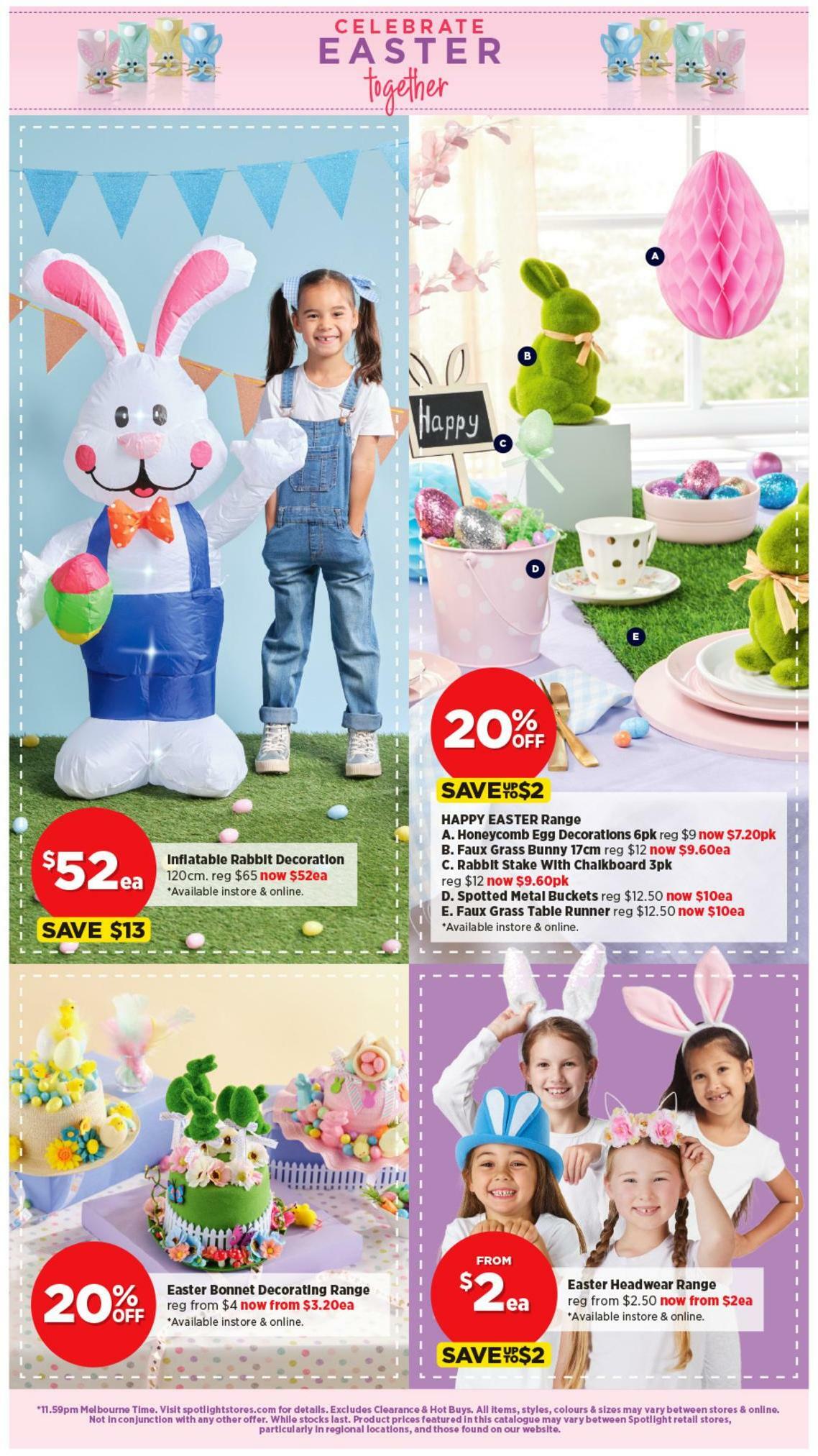 Spotlight VIP Creative Catalogues from 9 March