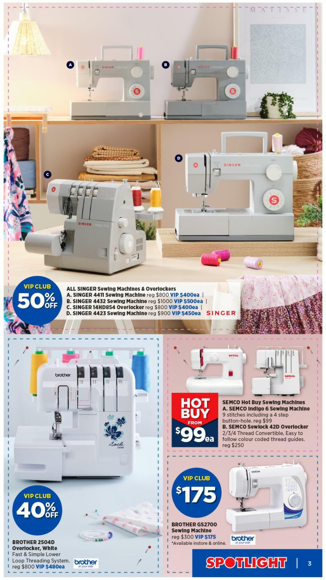 Spotlight VIP Creative Catalogues from 9 March