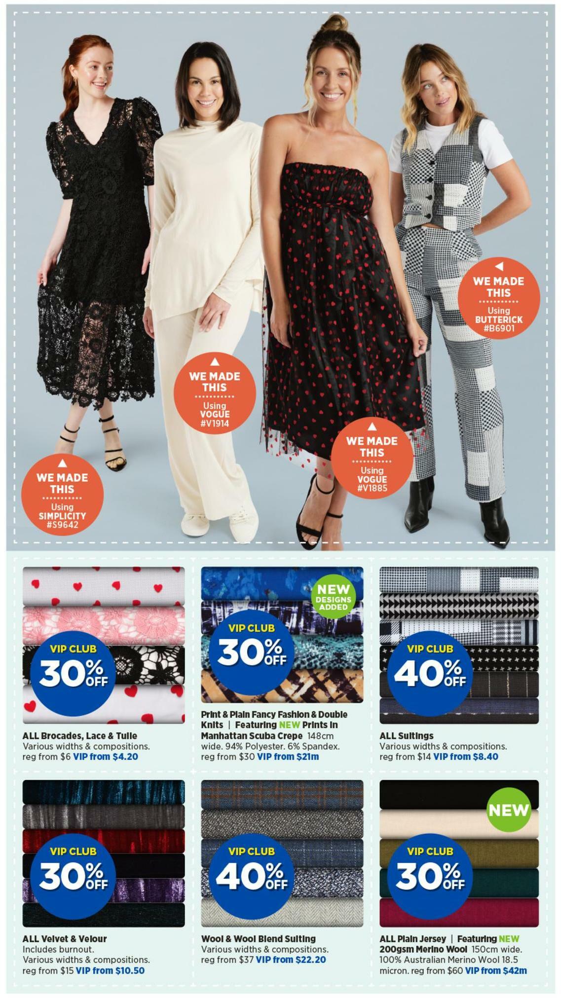 Spotlight VIP Creative Catalogues from 9 March