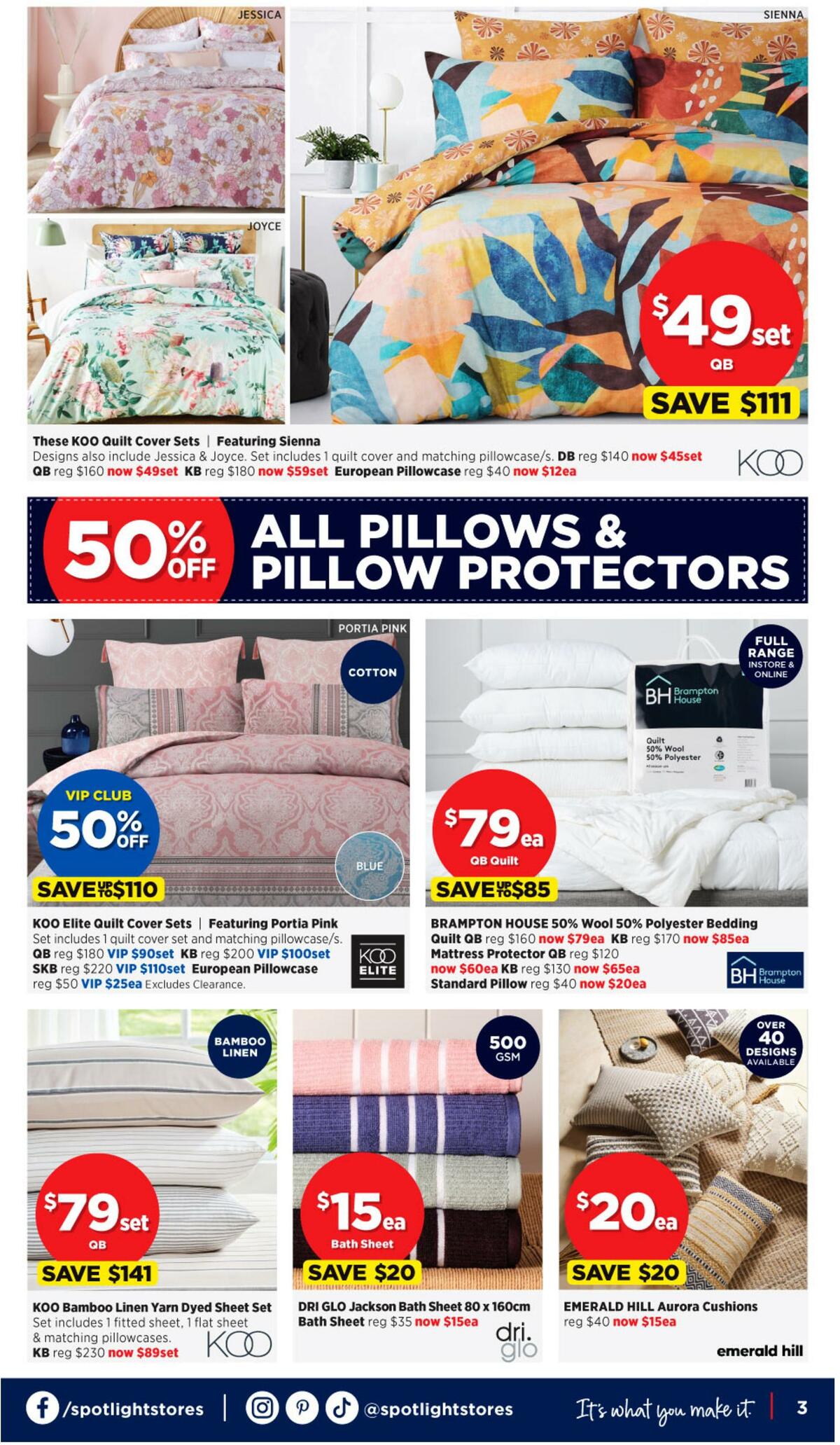 Spotlight Bargain Buys Catalogues from 22 March