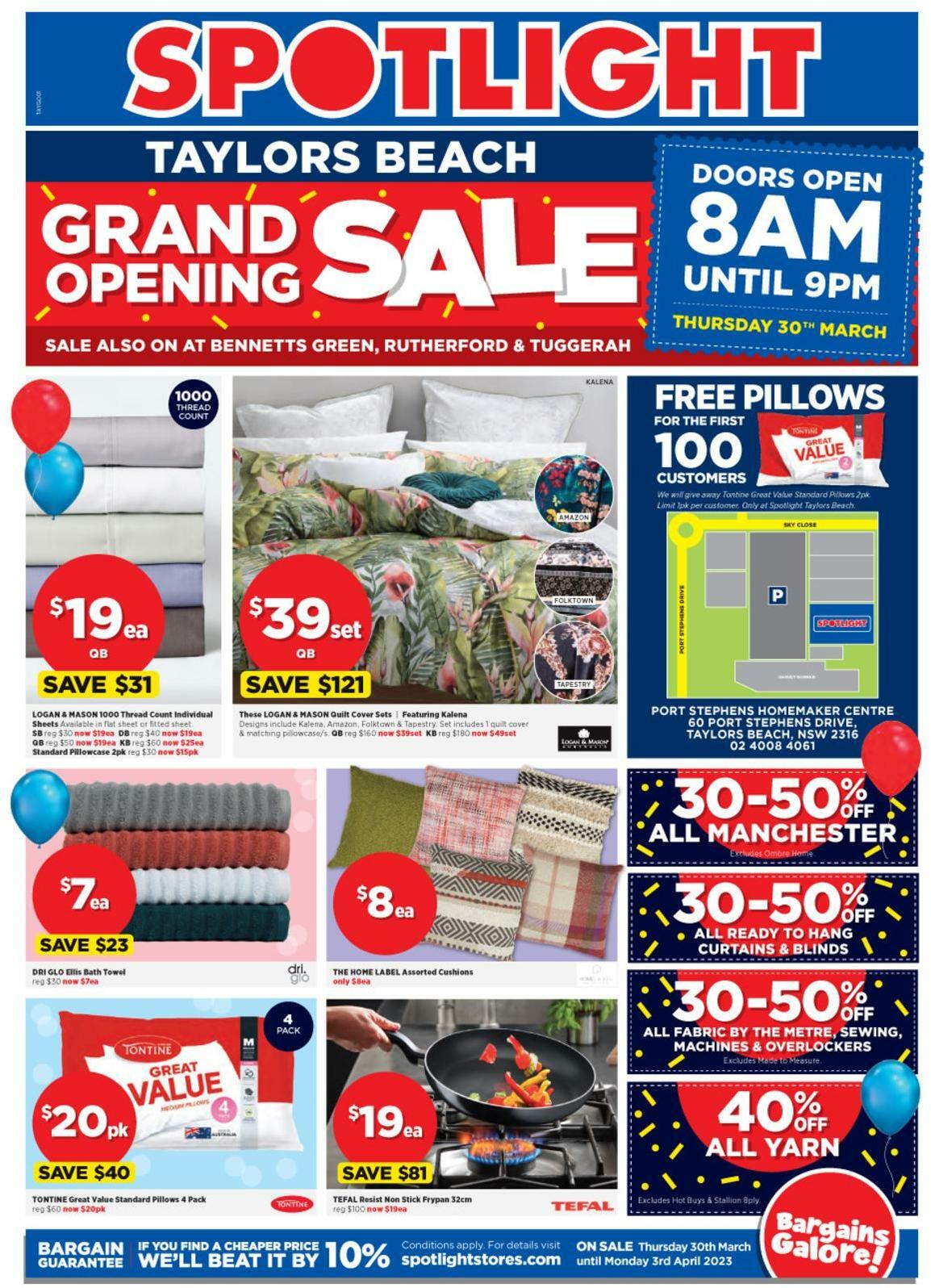 Spotlight Catalogues from 30 March