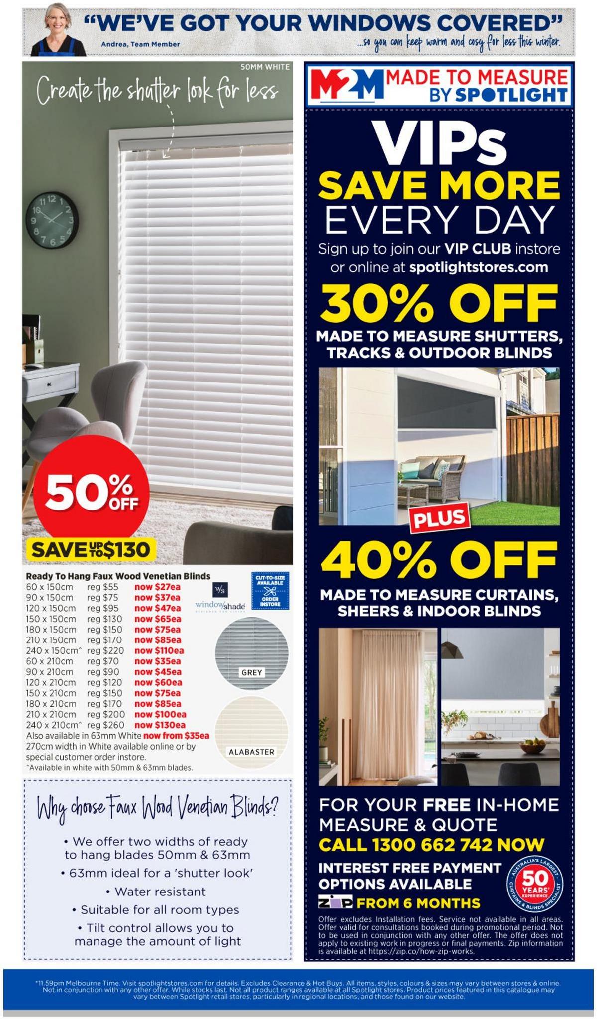 Spotlight Easter Bargains Catalogues from 30 March