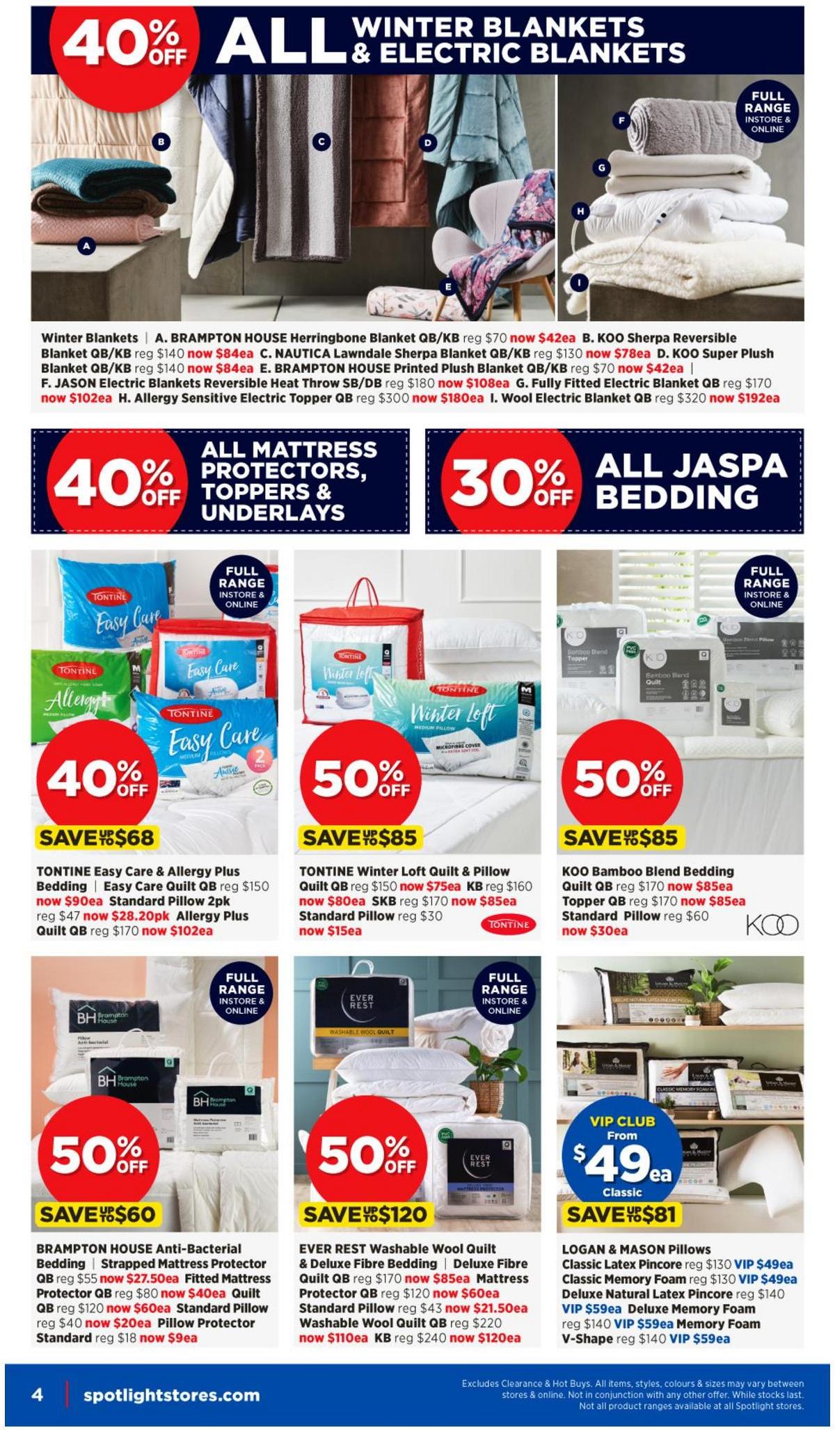 Spotlight Easter Bargains Catalogues from 30 March