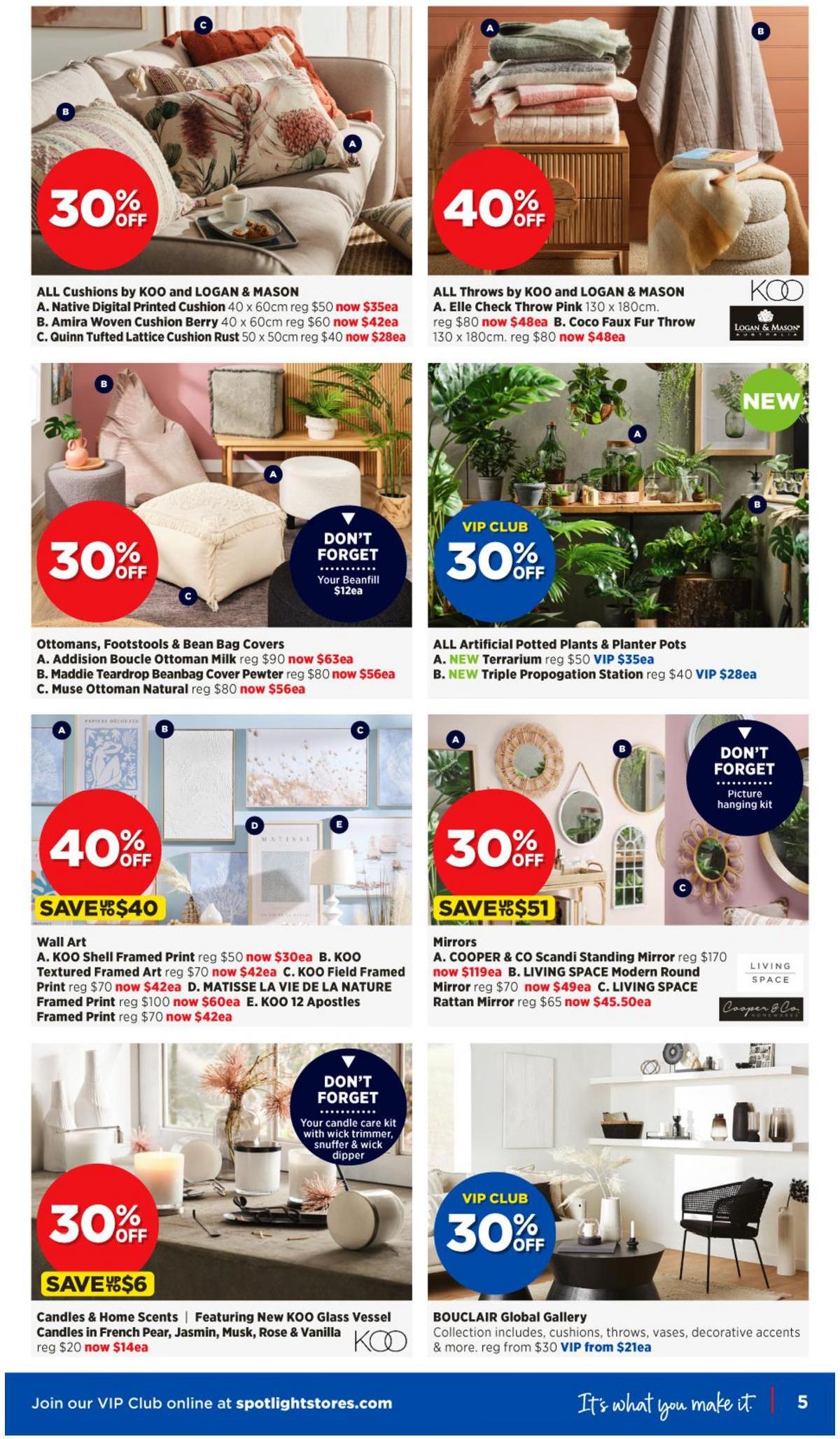 Spotlight Easter Bargains Catalogues from 30 March