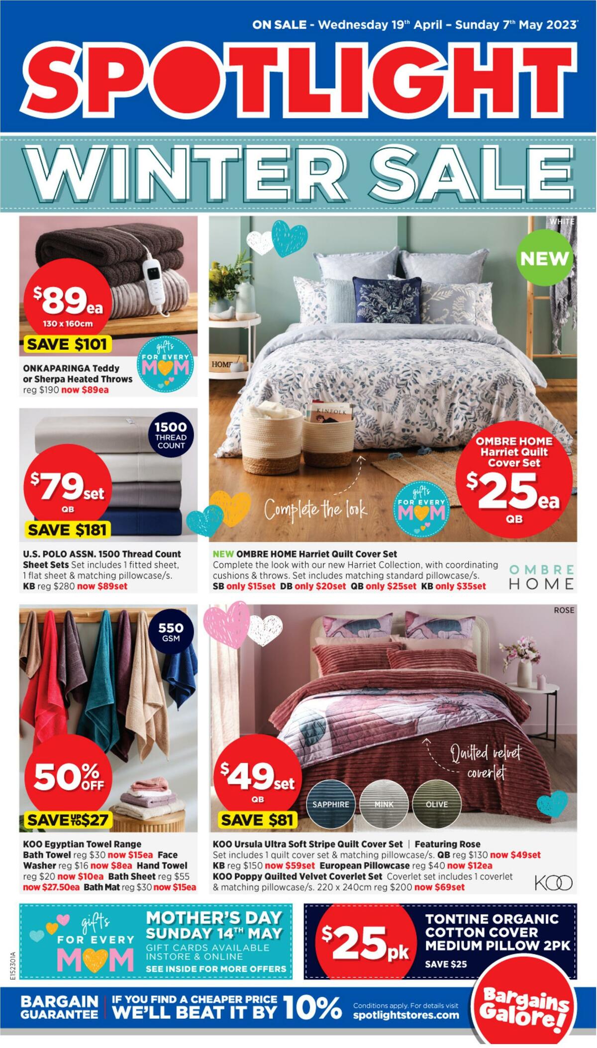 Spotlight Catalogues from 19 April