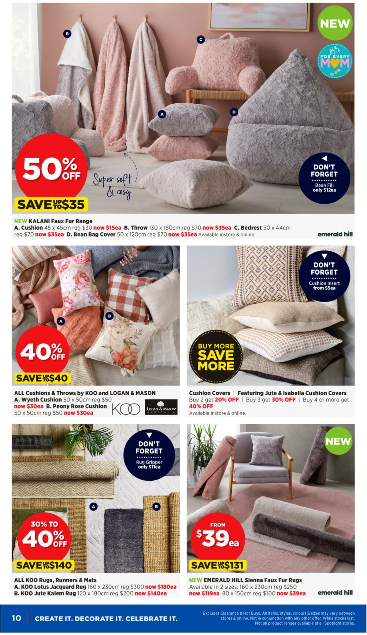 Spotlight Catalogues from 19 April