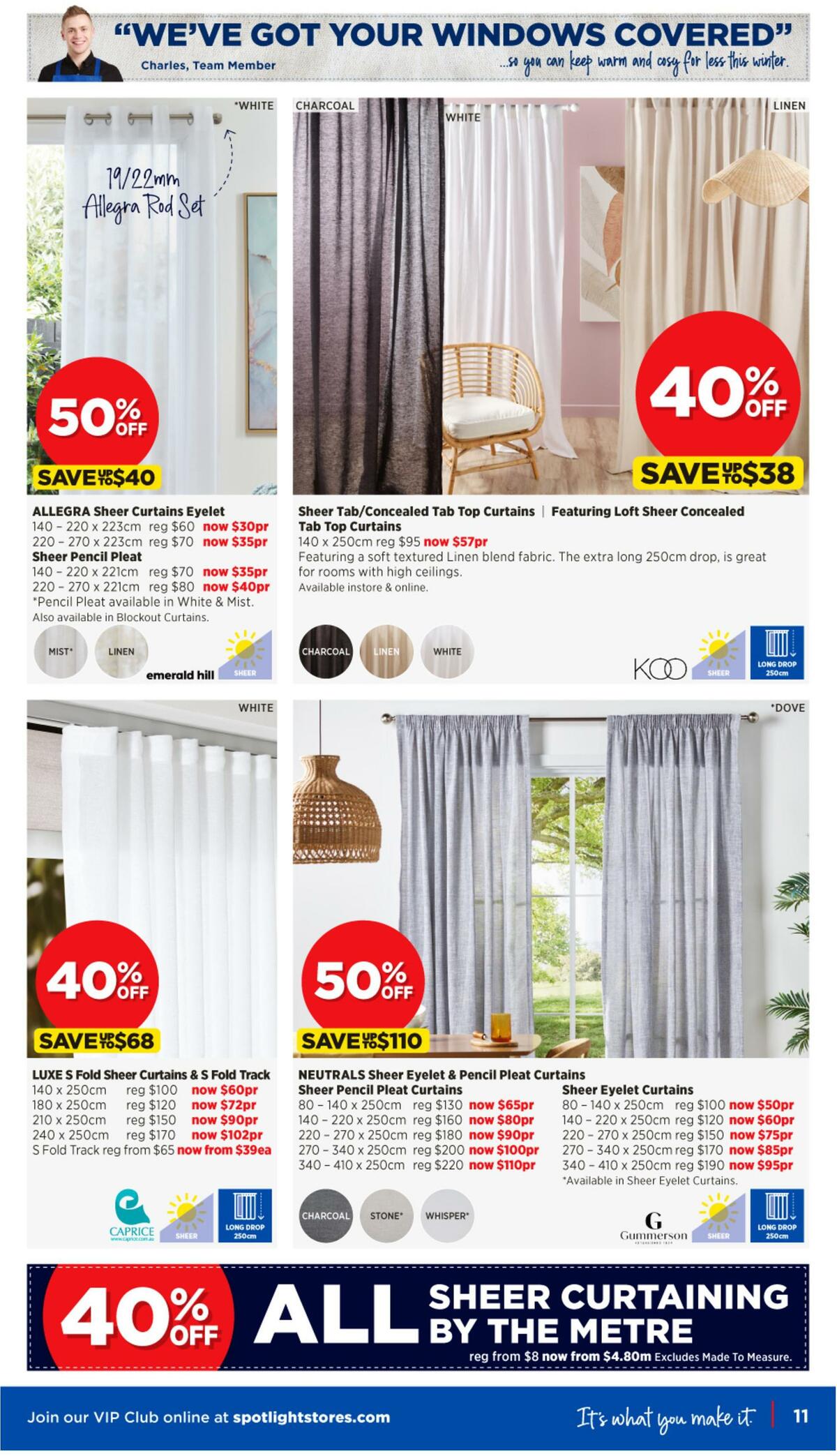 Spotlight Catalogues from 19 April