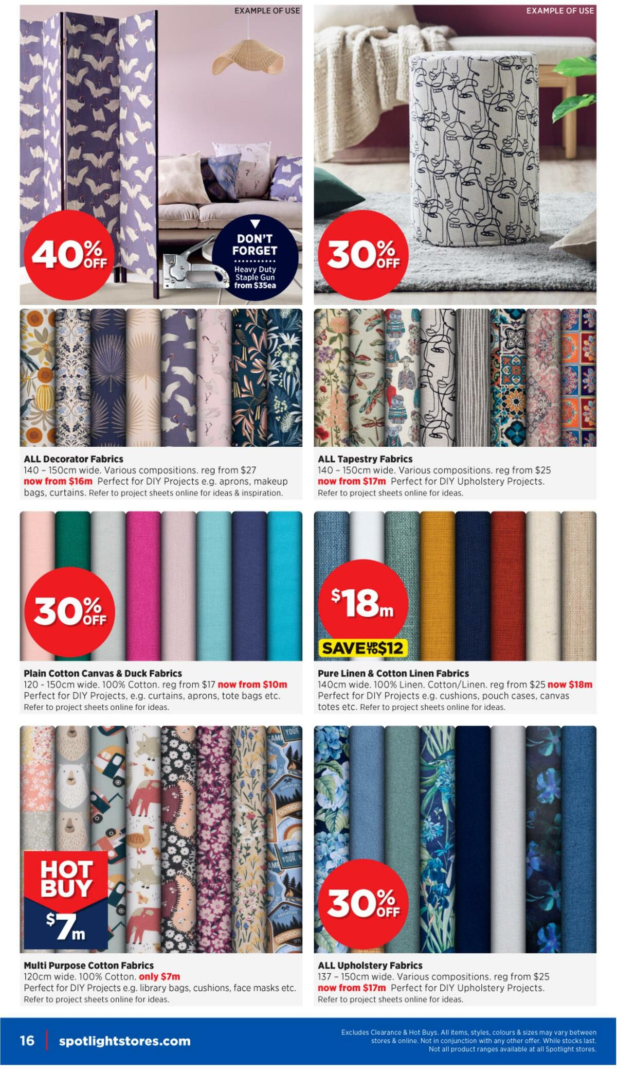 Spotlight Catalogues from 19 April