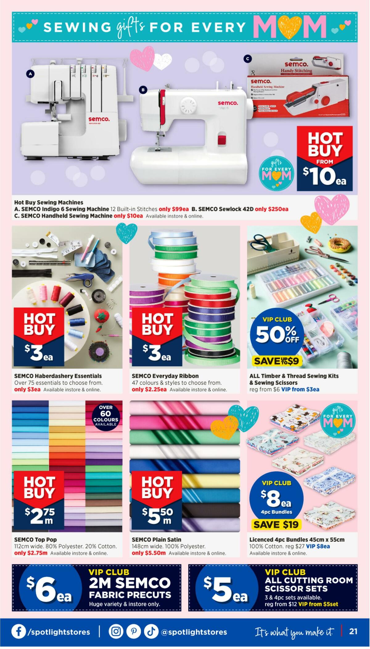 Spotlight Catalogues from 19 April