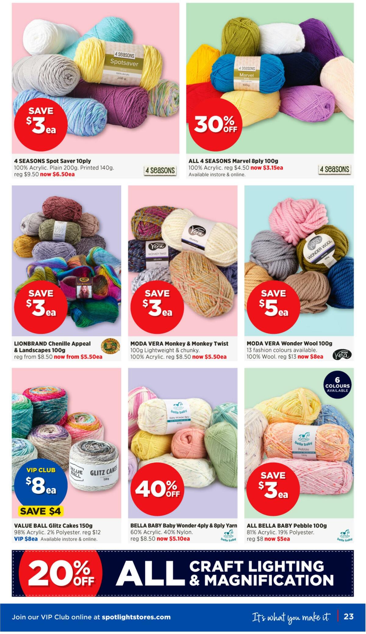 Spotlight Catalogues from 19 April