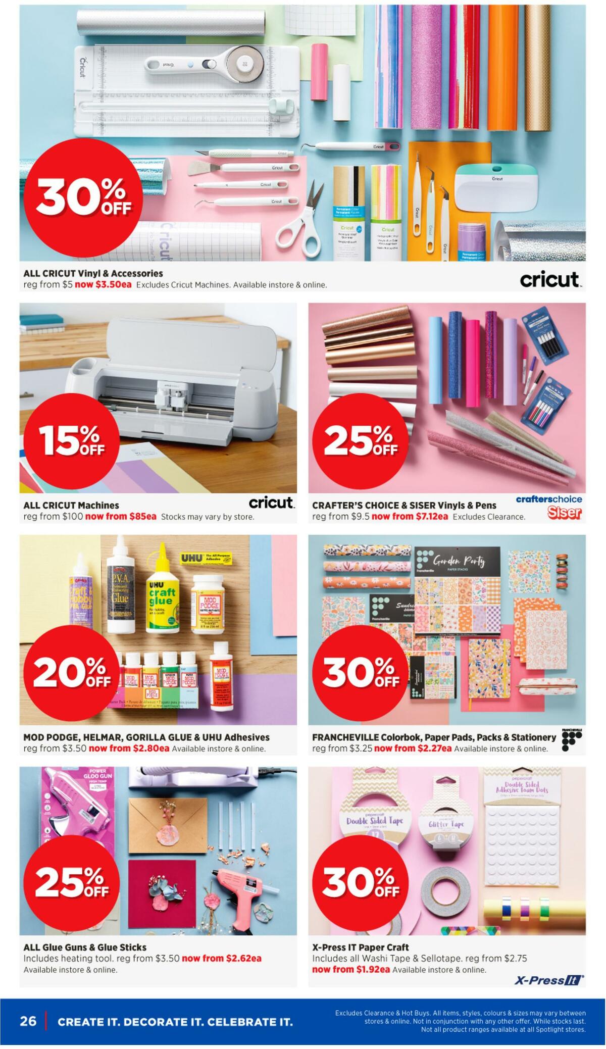 Spotlight Catalogues from 19 April