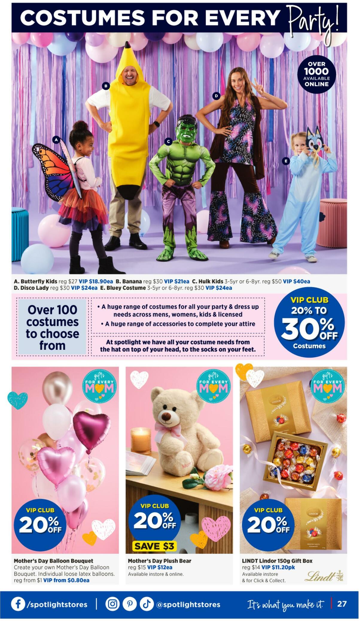 Spotlight Catalogues from 19 April