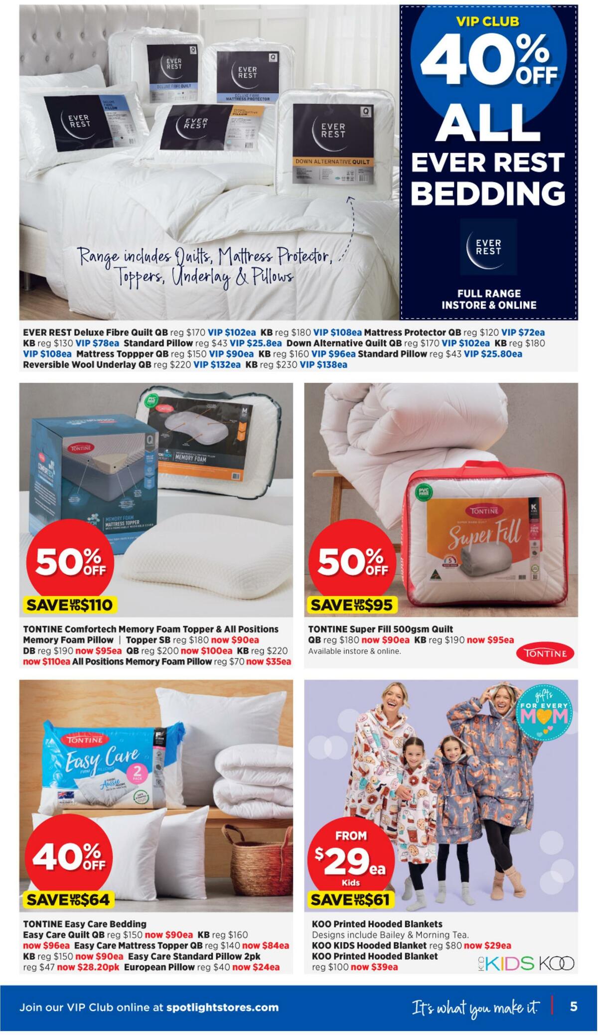 Spotlight Catalogues from 19 April