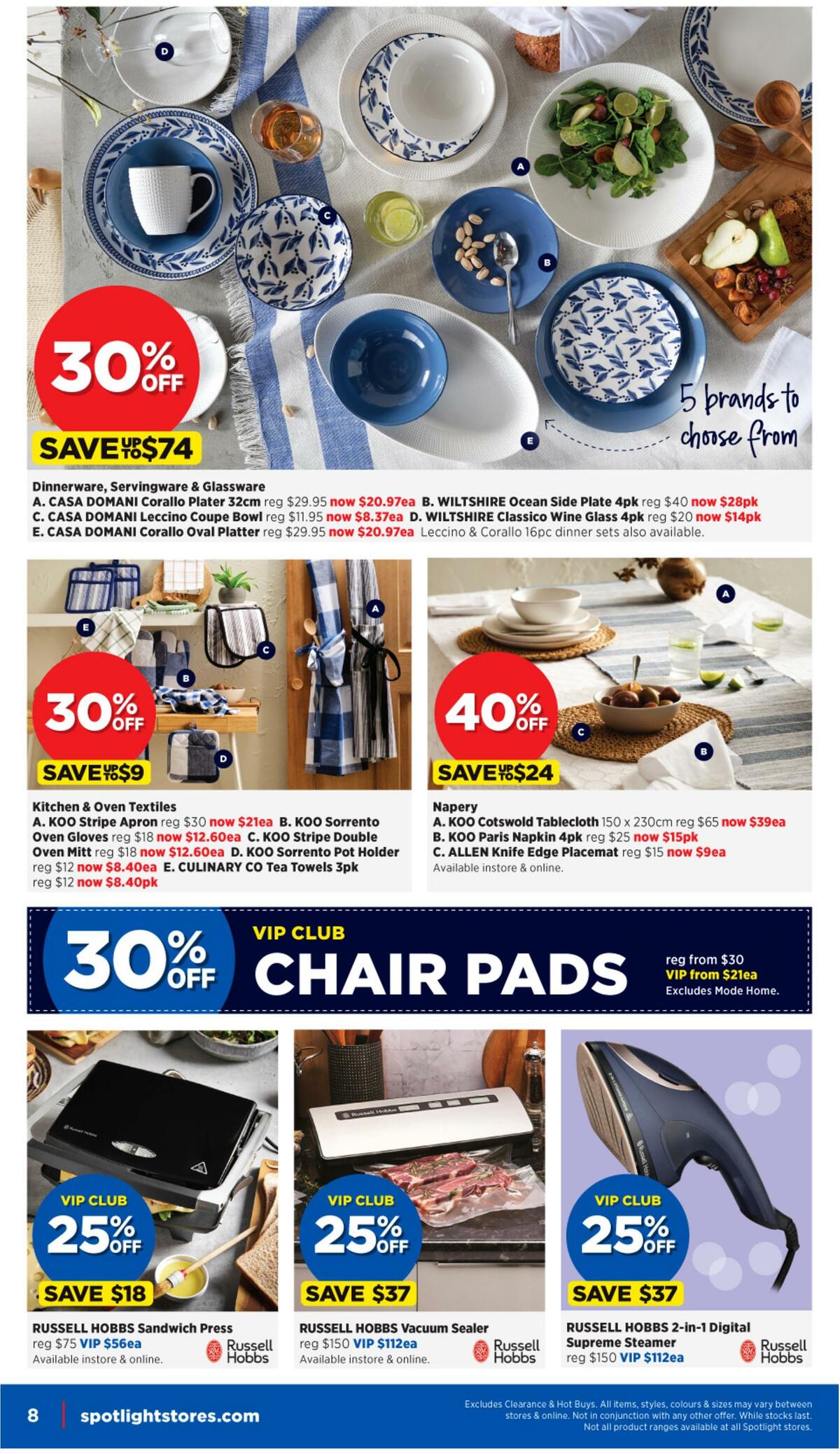 Spotlight Catalogues from 19 April