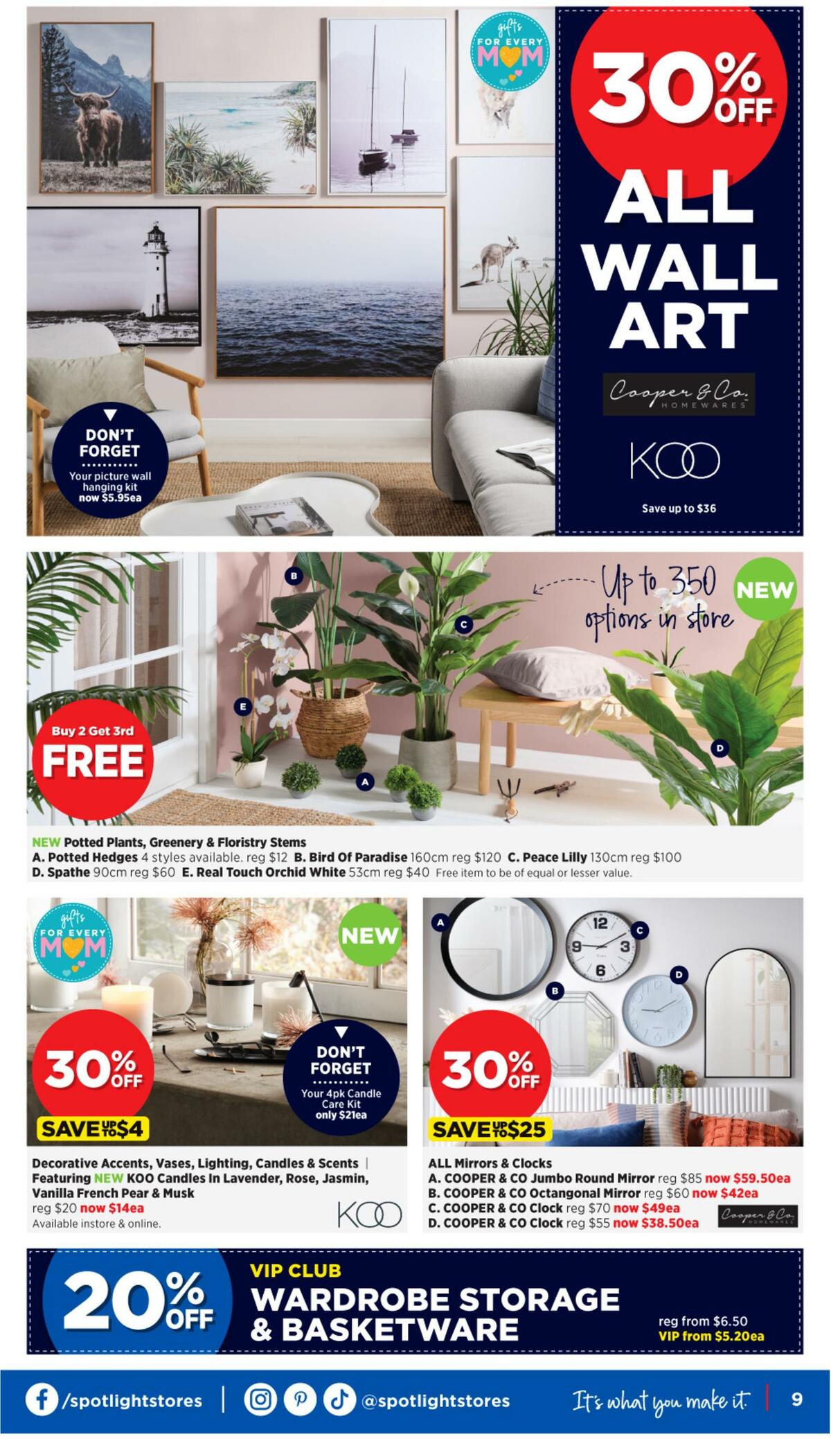 Spotlight Catalogues from 19 April