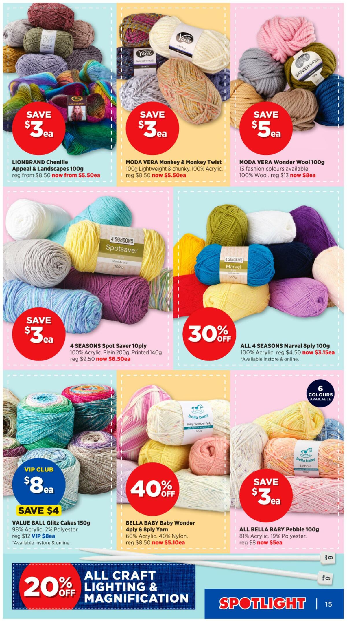 Spotlight VIP Creative Catalogues from 19 April