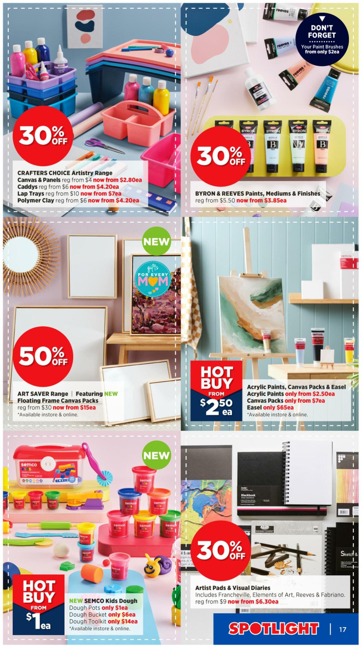 Spotlight VIP Creative Catalogues from 19 April