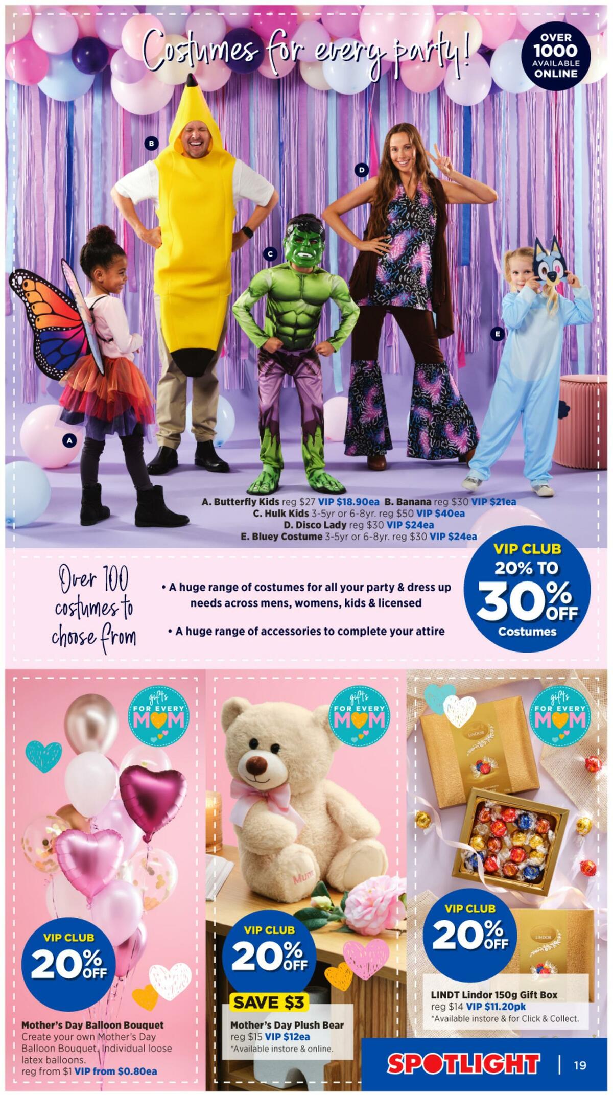 Spotlight VIP Creative Catalogues from 19 April