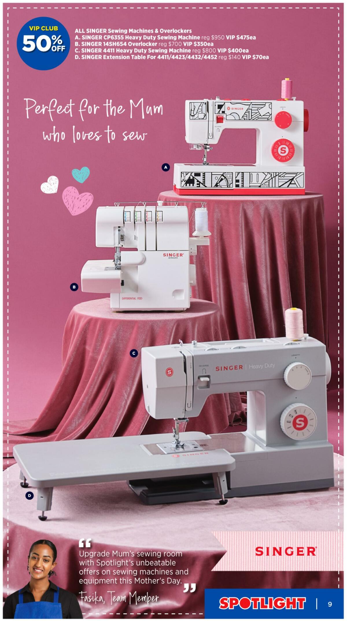 Spotlight VIP Creative Catalogues from 19 April