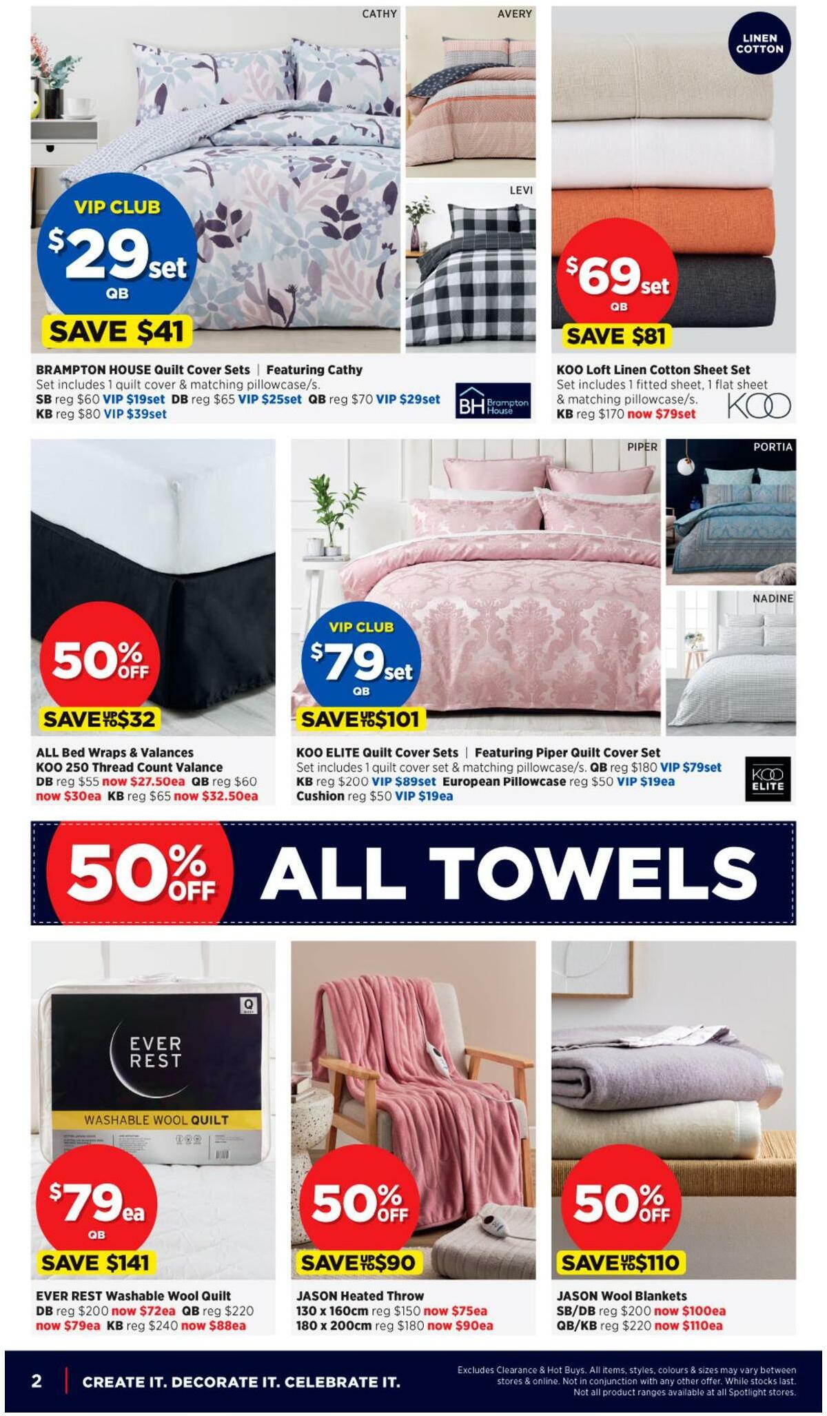 Spotlight Bargain Buys Catalogues from 4 May