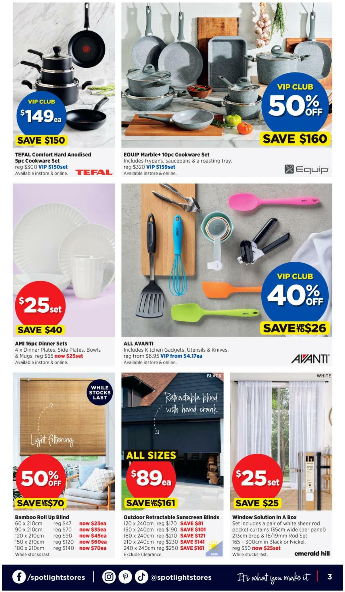 Spotlight Bargain Buys Catalogues from 4 May