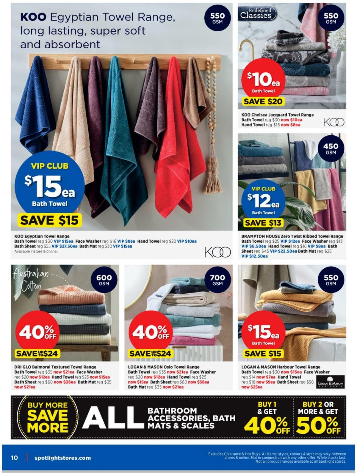 Spotlight Catalogues from 10 May