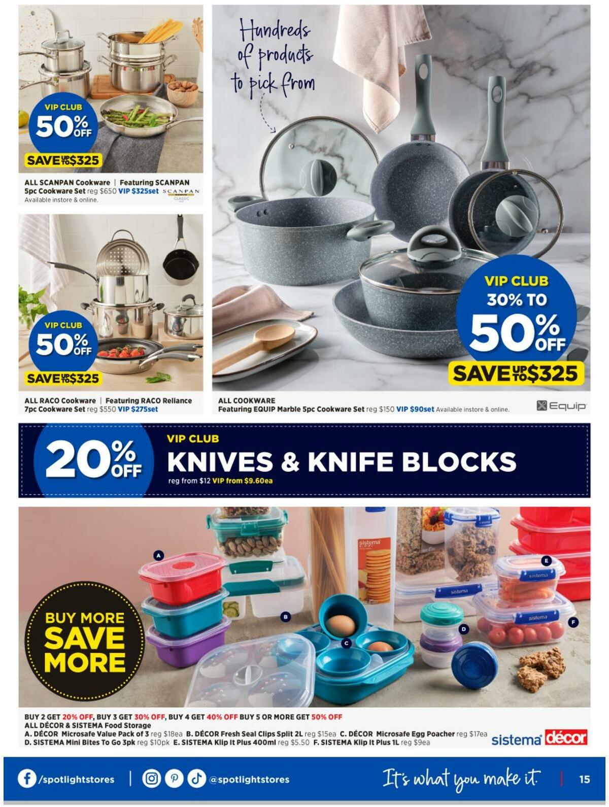 Spotlight Catalogues from 10 May