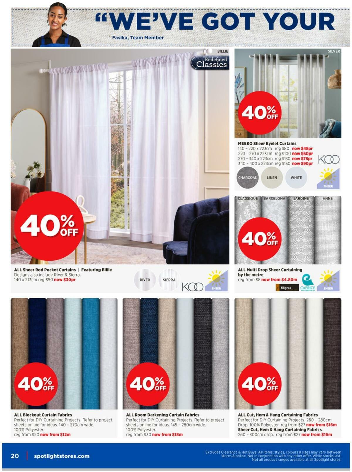 Spotlight Catalogues from 10 May