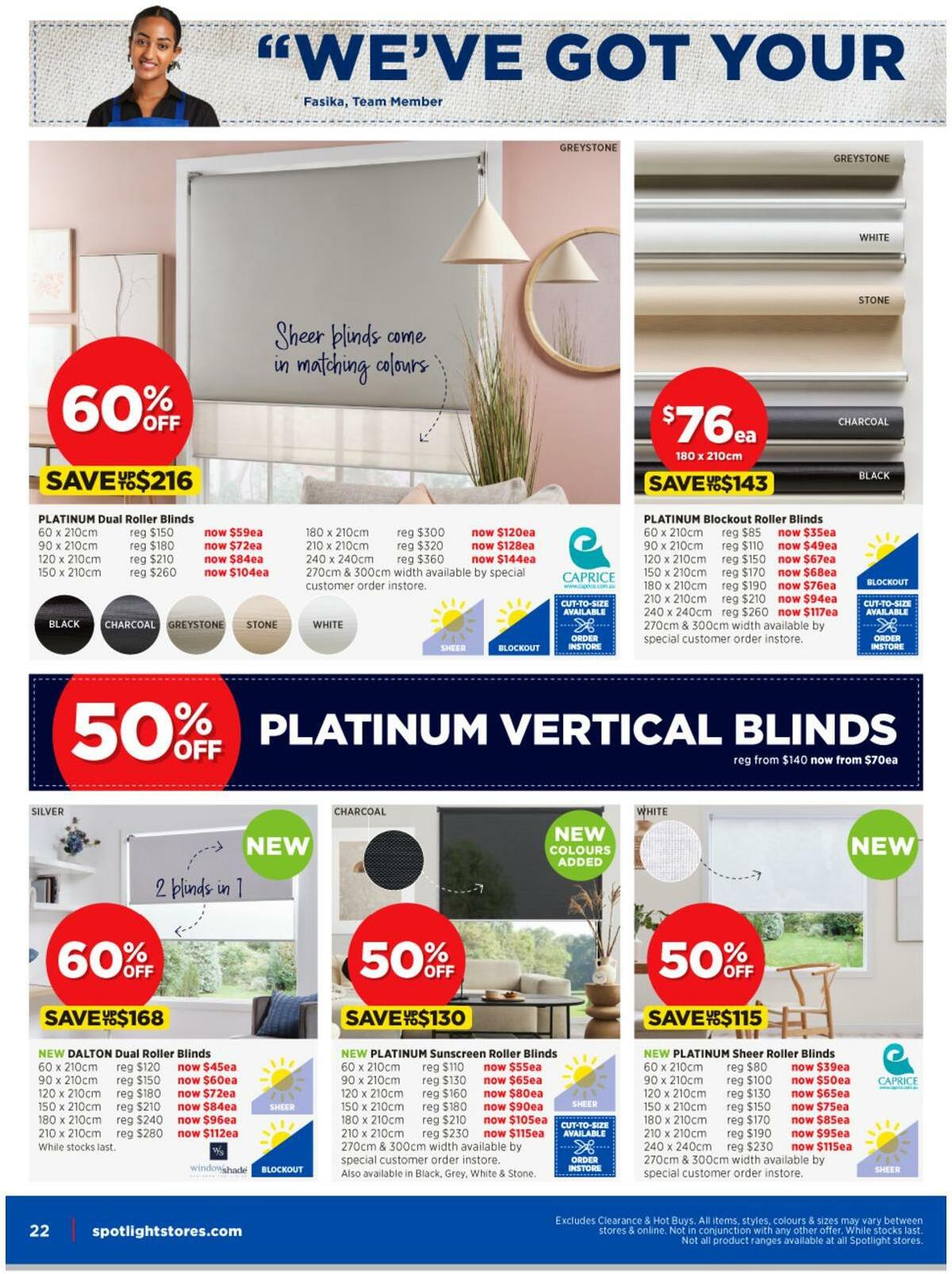 Spotlight Catalogues from 10 May