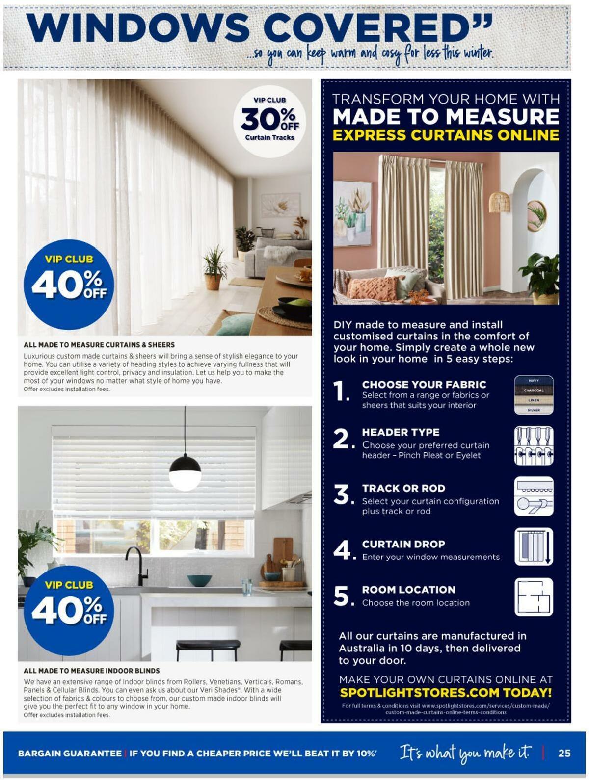 Spotlight Catalogues from 10 May