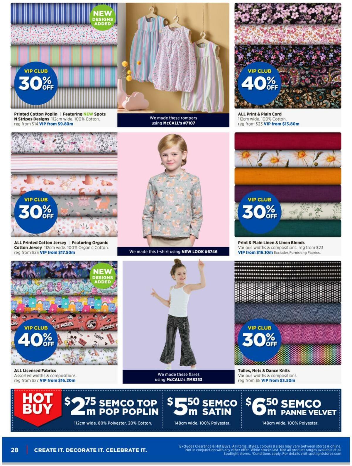 Spotlight Catalogues from 10 May