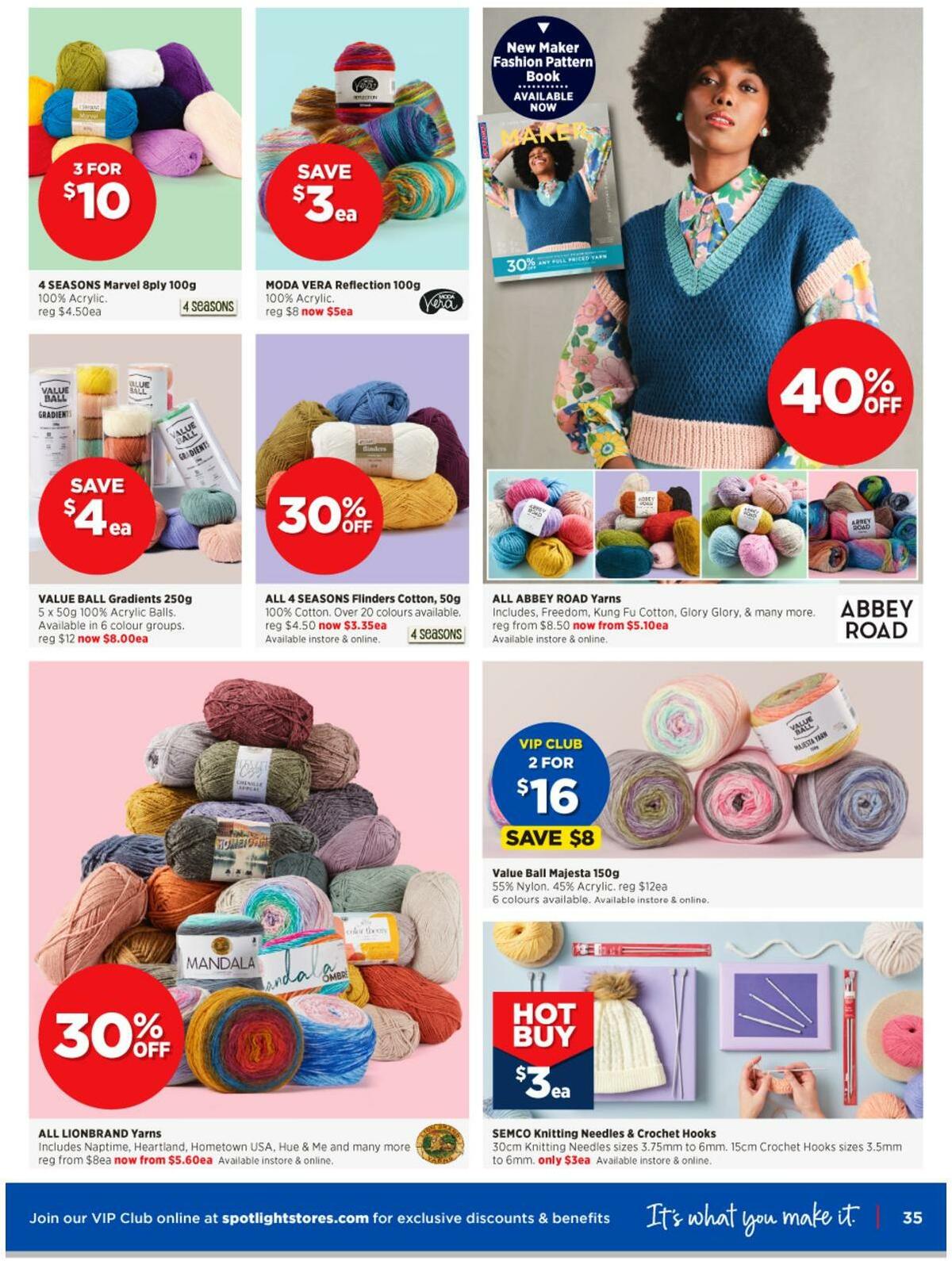 Spotlight Catalogues from 10 May