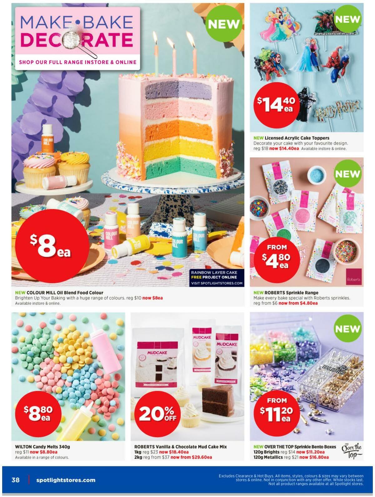 Spotlight Catalogues from 10 May