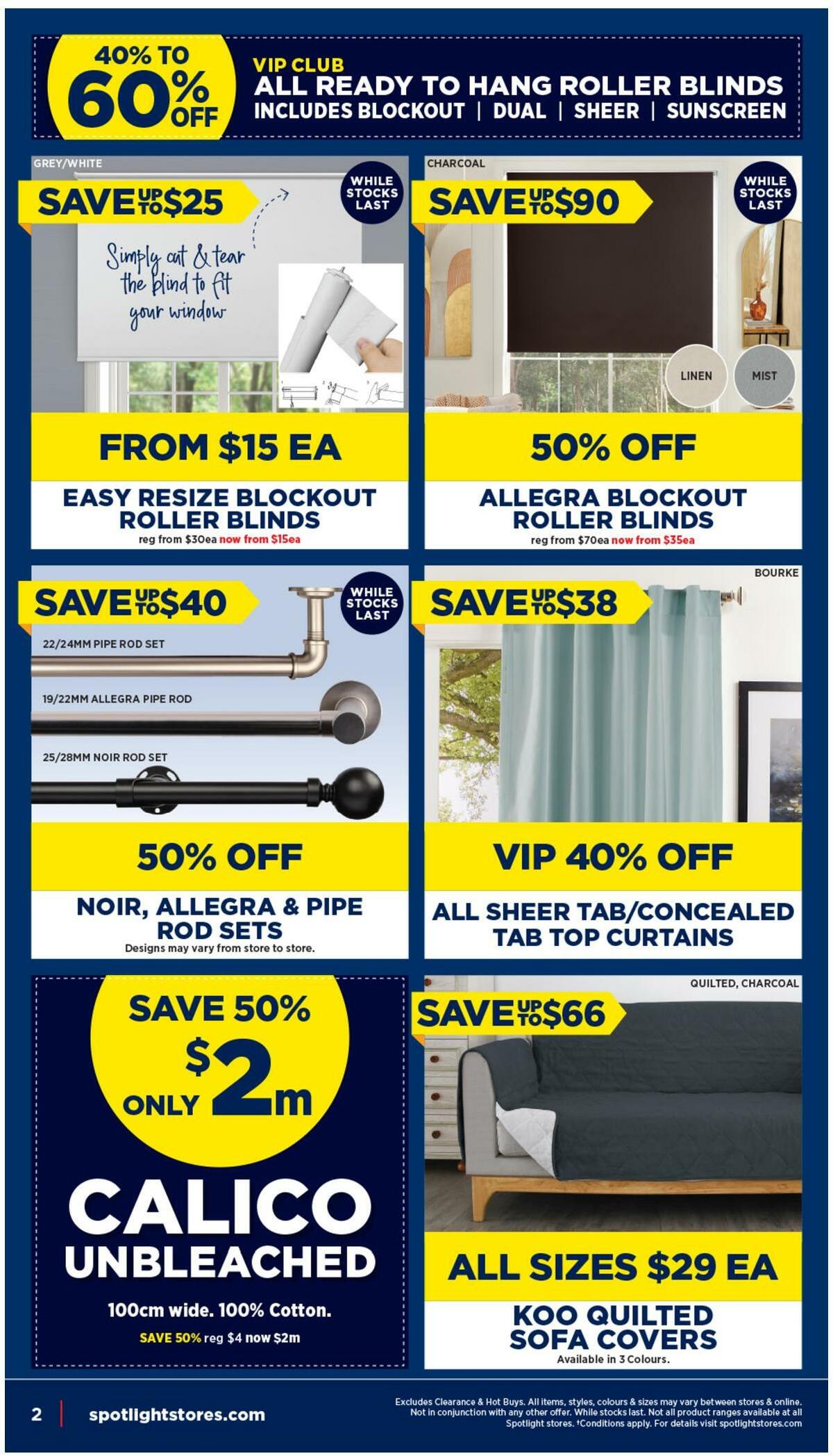 Spotlight Catalogues from 24 May