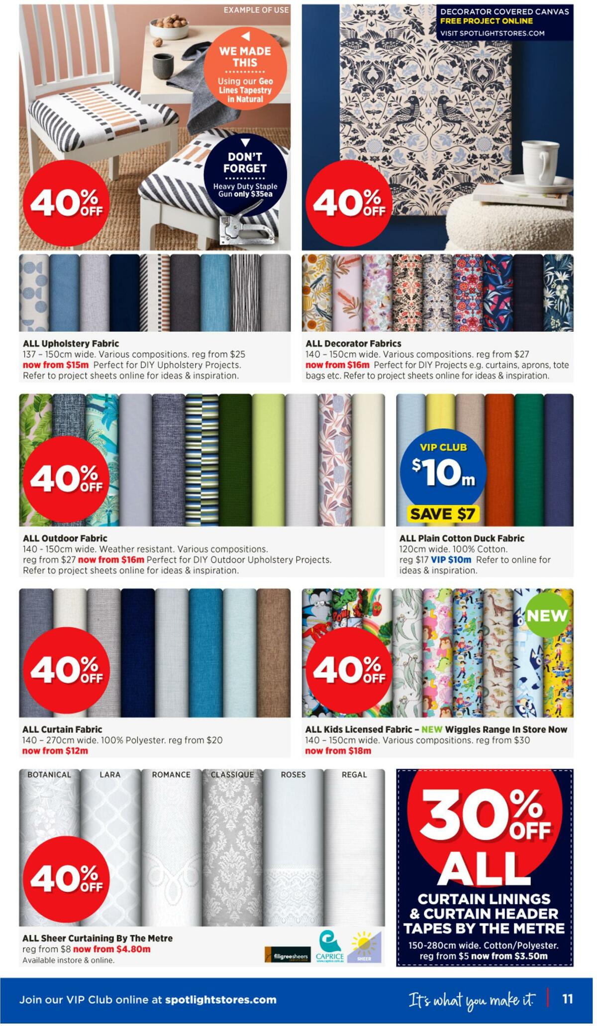 Spotlight Catalogues from 7 June