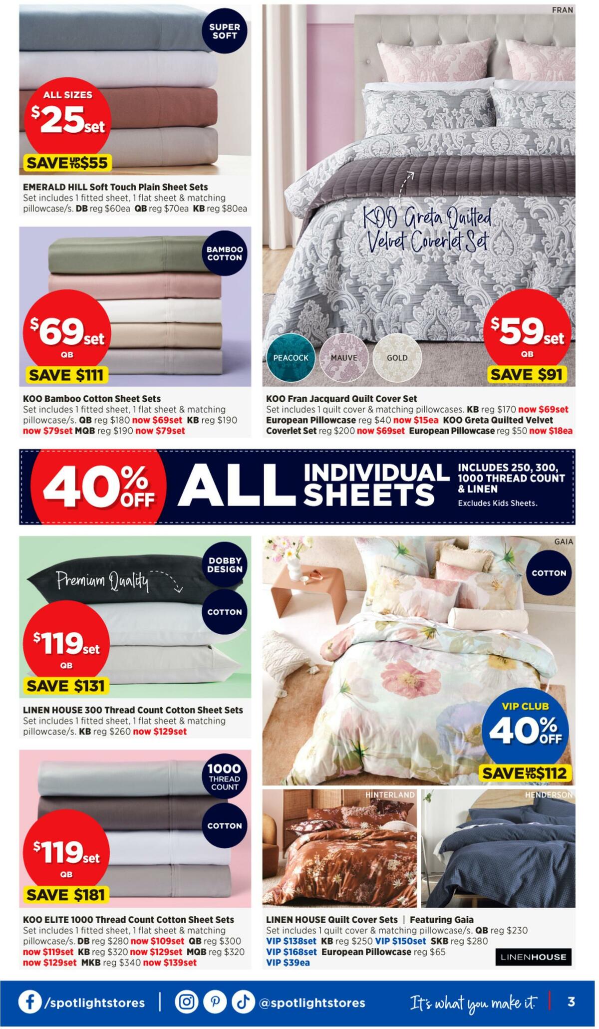 Spotlight Catalogues from 7 June