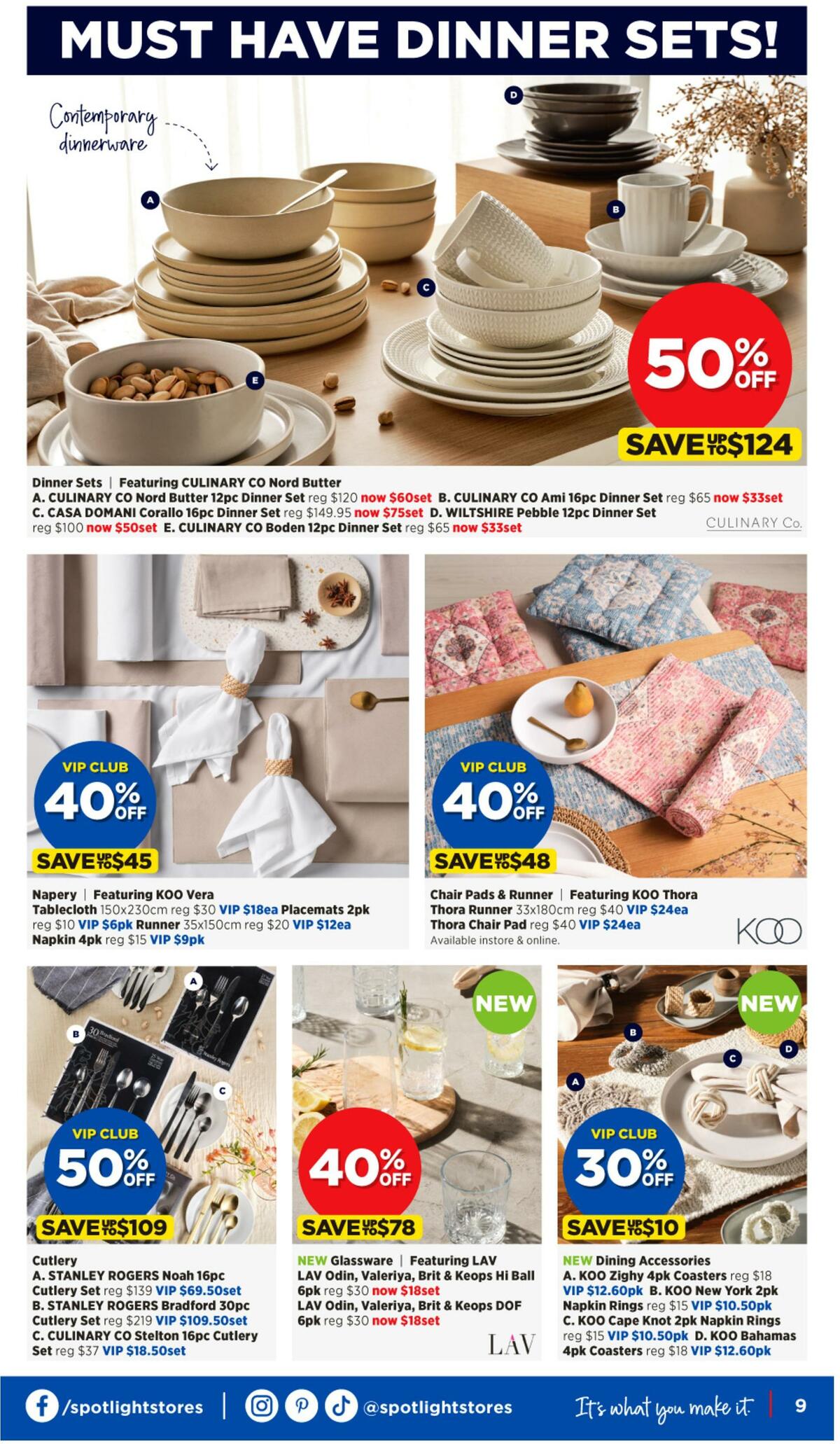 Spotlight Catalogues from 7 June