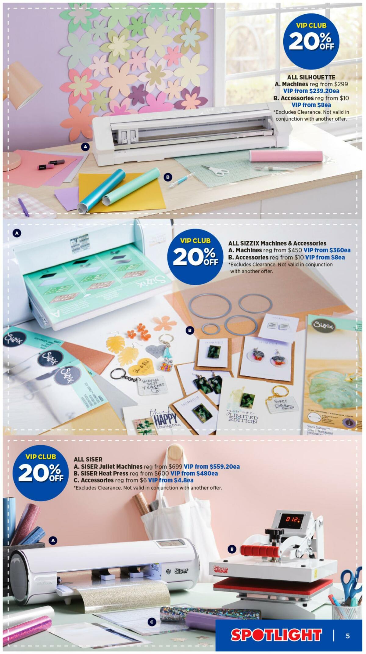 Spotlight VIP Creative Catalogues from 7 June