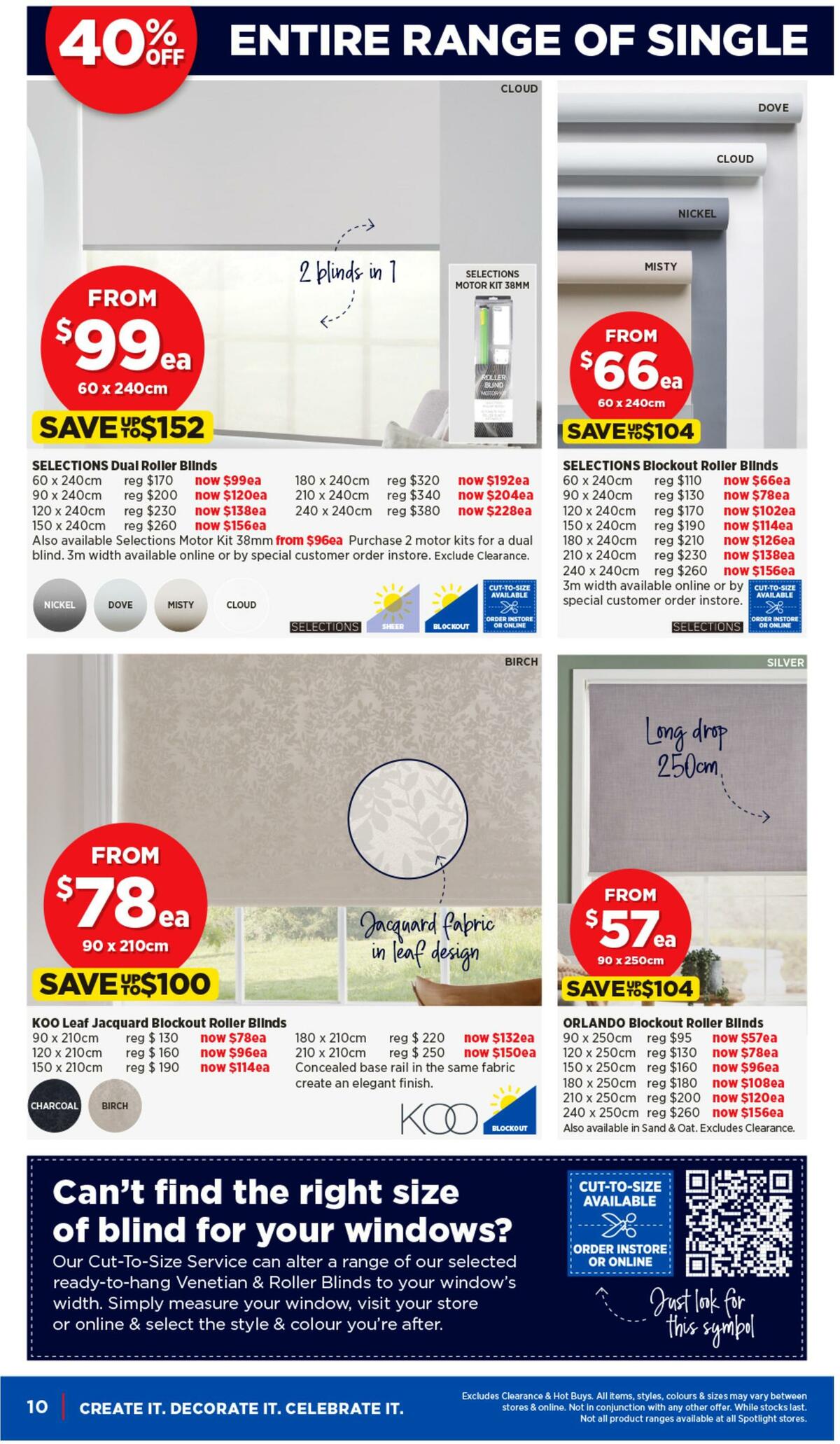 Spotlight Catalogues from 28 June