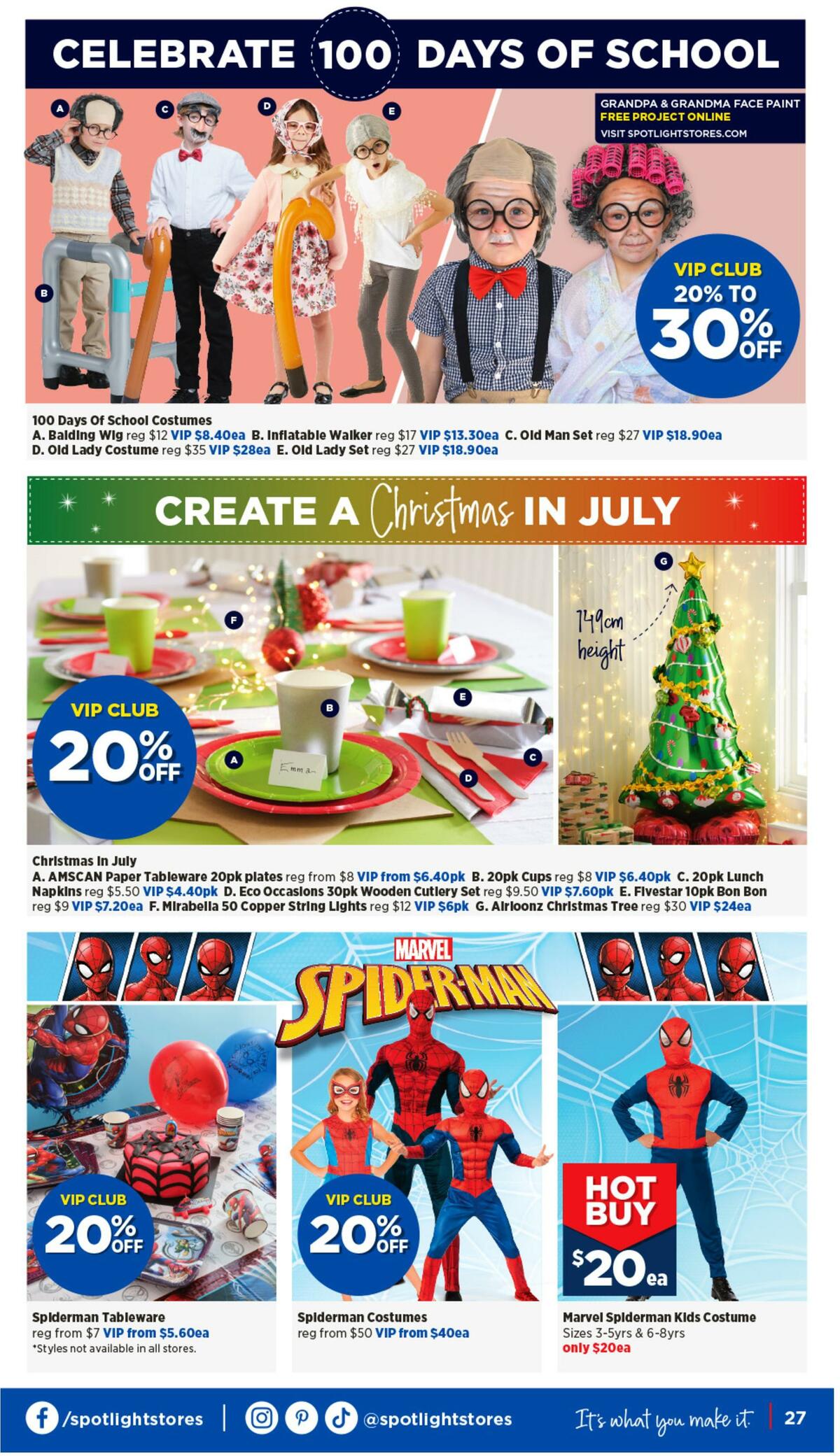 Spotlight Catalogues from 28 June